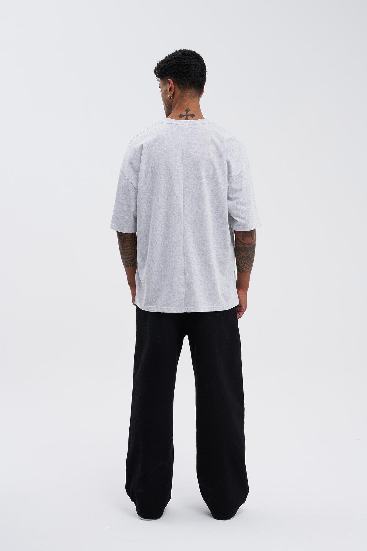 Machinist-Ανδρικό μπλουζάκι Karmelange Oversize - Super Cotton Basic Model 6