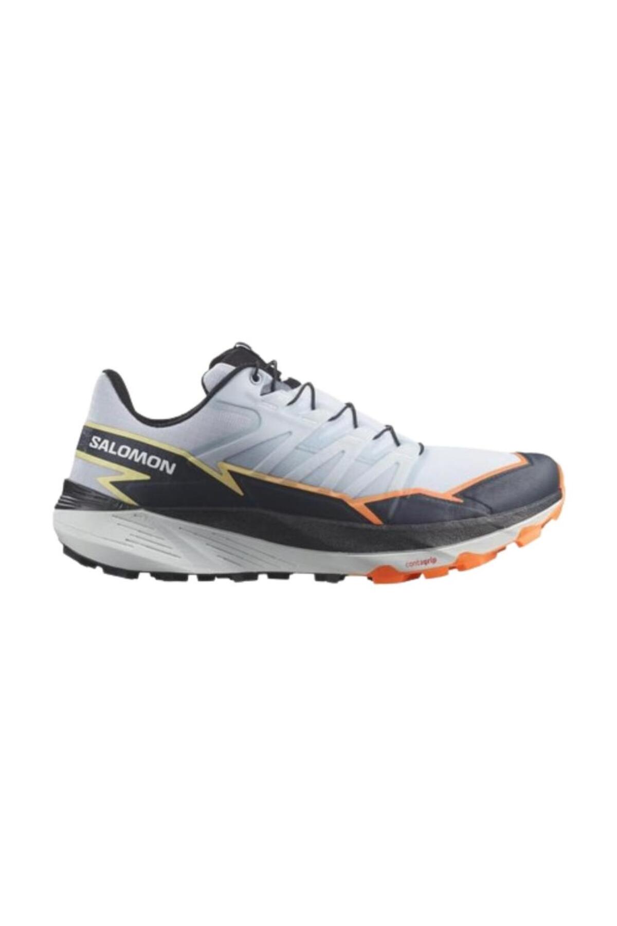 کفش‌های فضای باز خاکستری Thundercross L47295200 سالومون کتانی تمرین و دویدن Salomon
