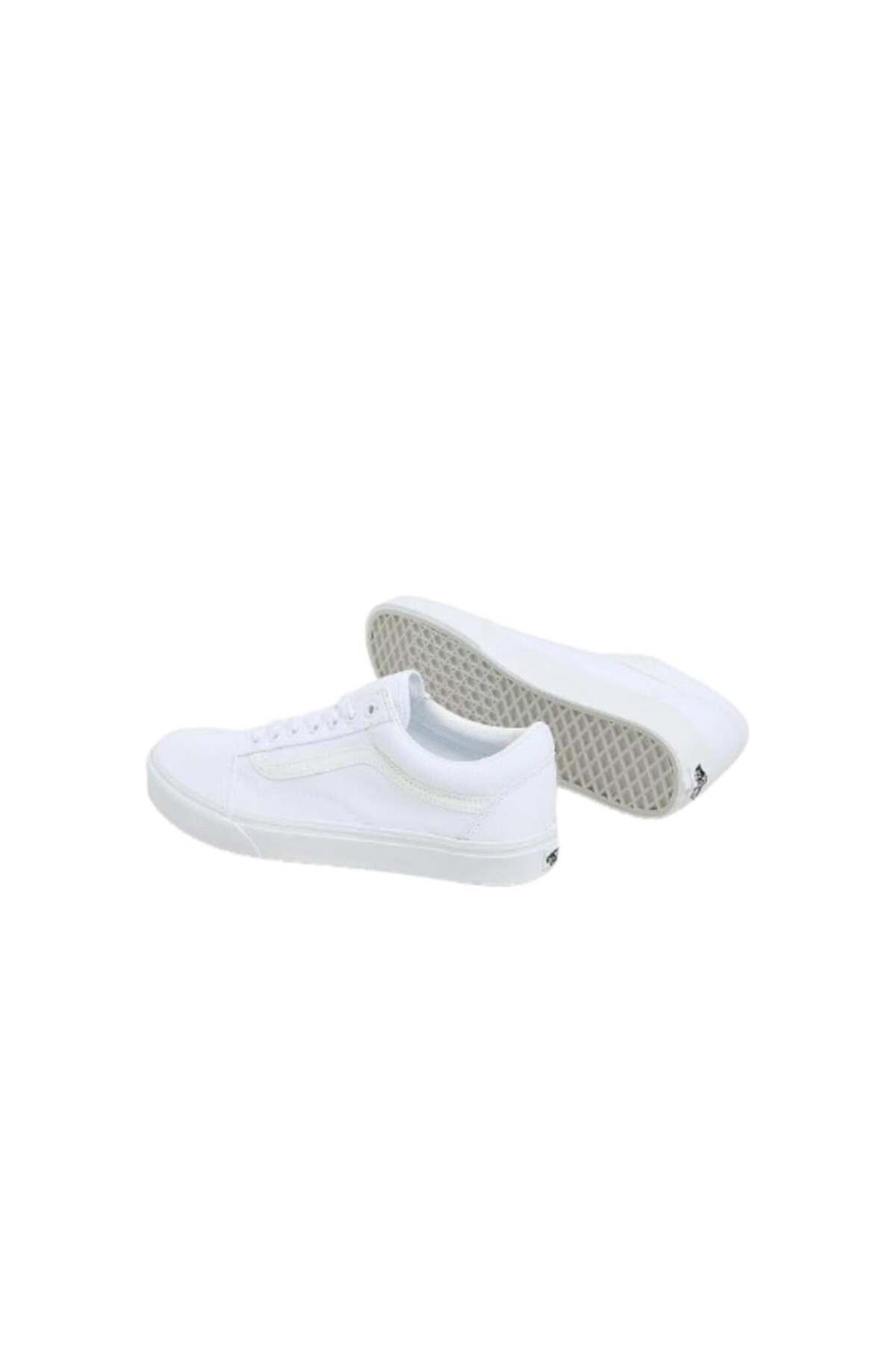 Vans-Old Skool True White Unisex Sneakers 3
