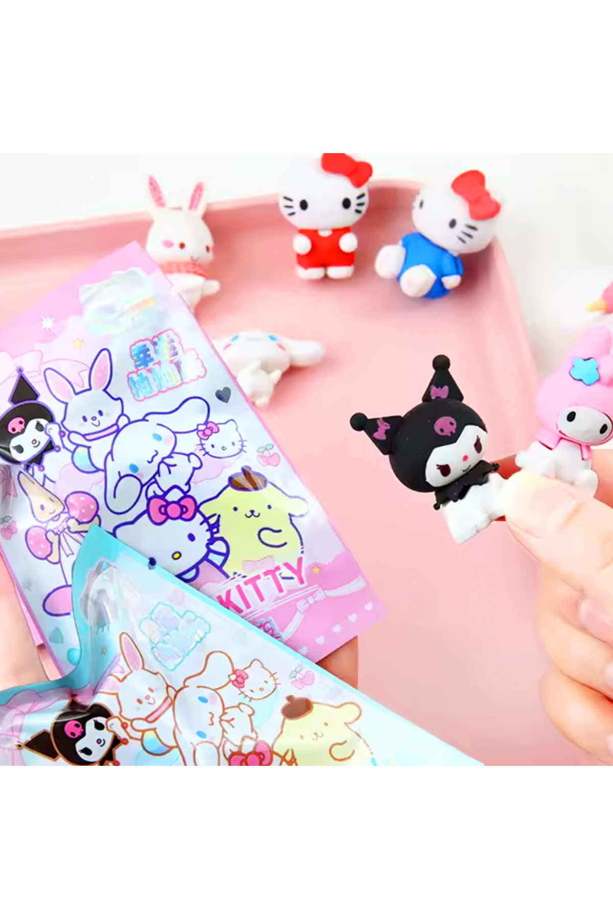Fancy Space Saniro Kawaii Sürpriz Silgi 1 Adet - Minik Silgi