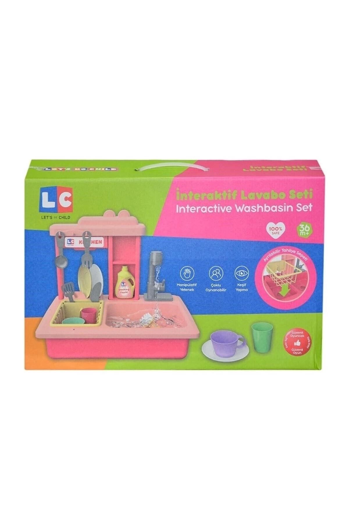 lets be child-Fuchsia Interactive Sink Set 5