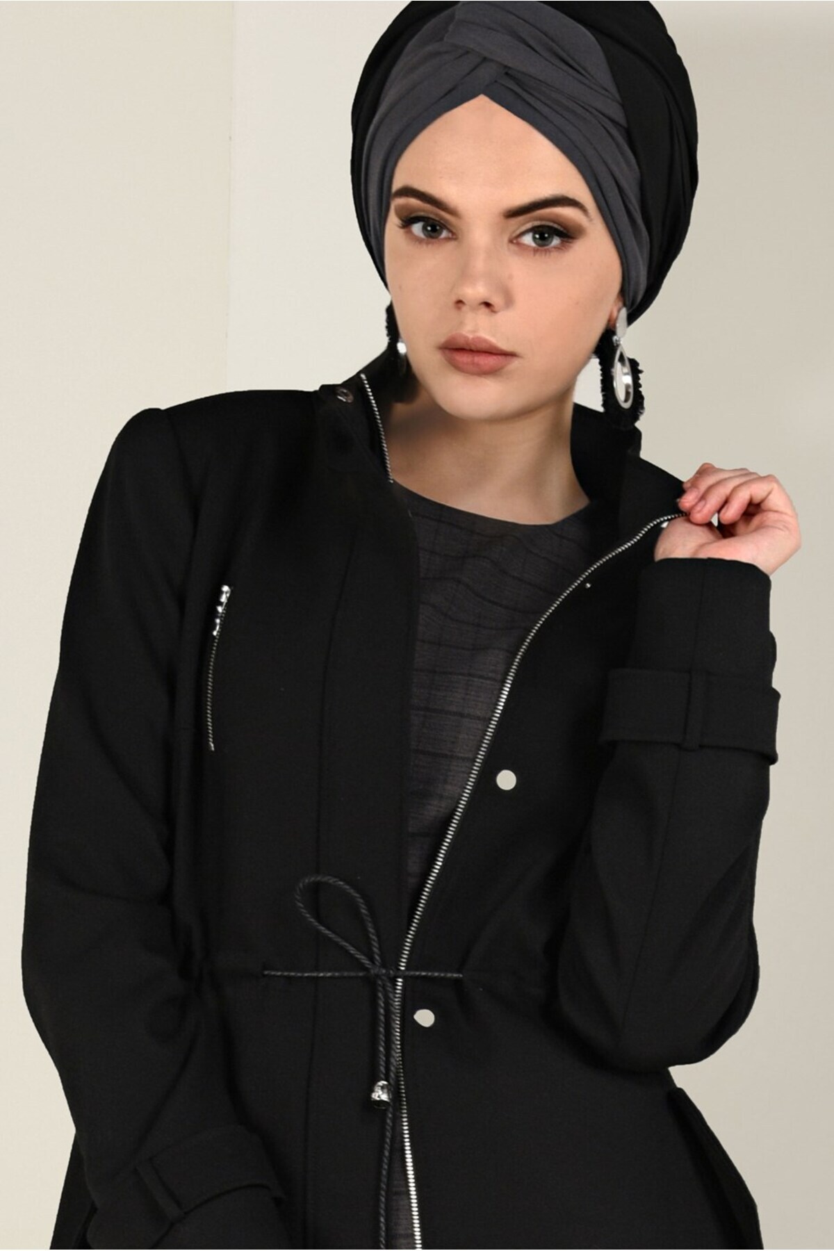 آلوینا کت کمر زیپدار ۹۸۱۲ آلوینا کت کمر زیپدار ۹۸۱۲