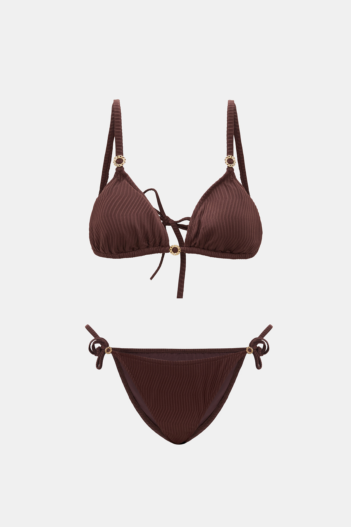 Assos Mocha Brown Bikini Set