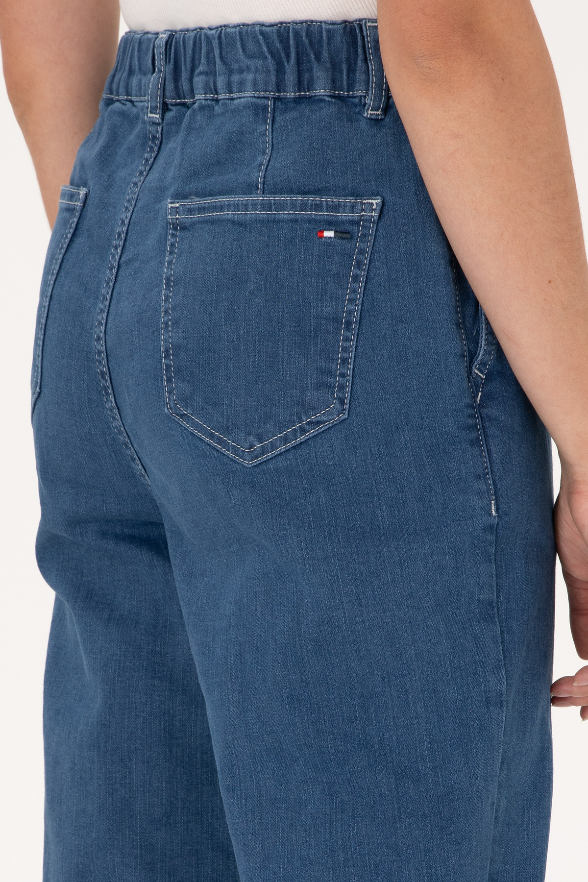 U.S. Polo Assn.  Kadın Açık Mavi Carrot Fit Jean Pantolon 50308382-DN0021 - Görsel 6