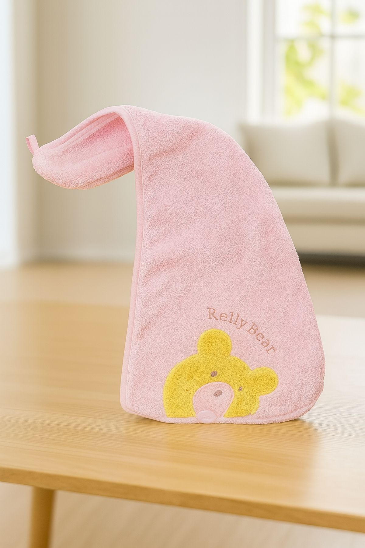 YOYOSO-Yellow Bear Hair Drying Towel 1