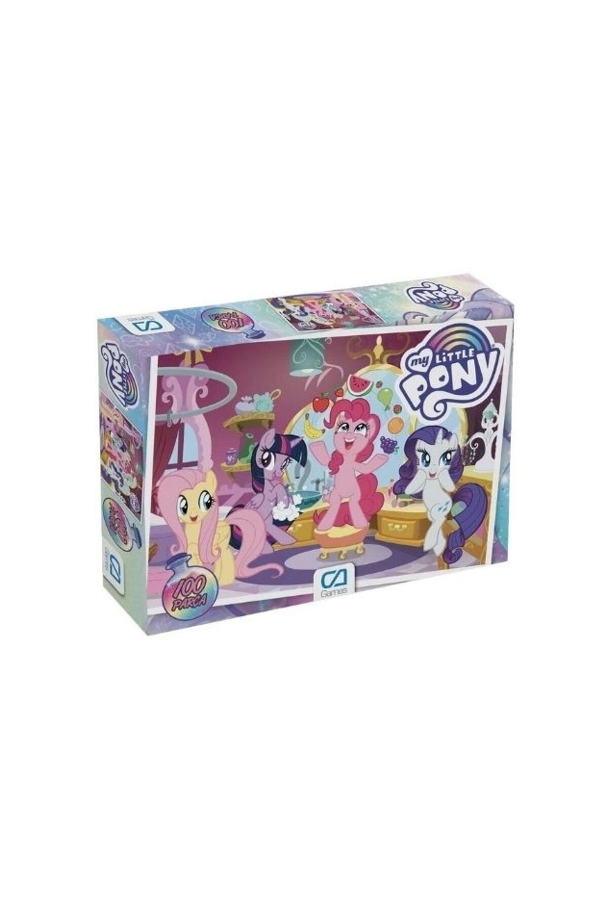 CA Games My Little Pony 100 Parça Kiz Çocuk Puzzle fotoğrafı 2 (önizleme)