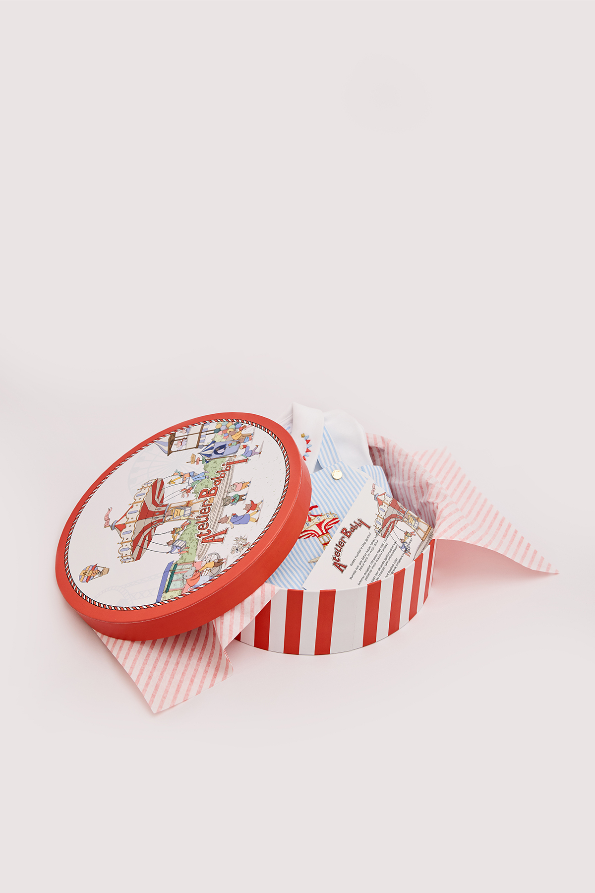 Atelier Babbi %100 Pamuk 4'Lü Yenidoğan Seti - Funfair fotoğrafı 6 (önizleme)