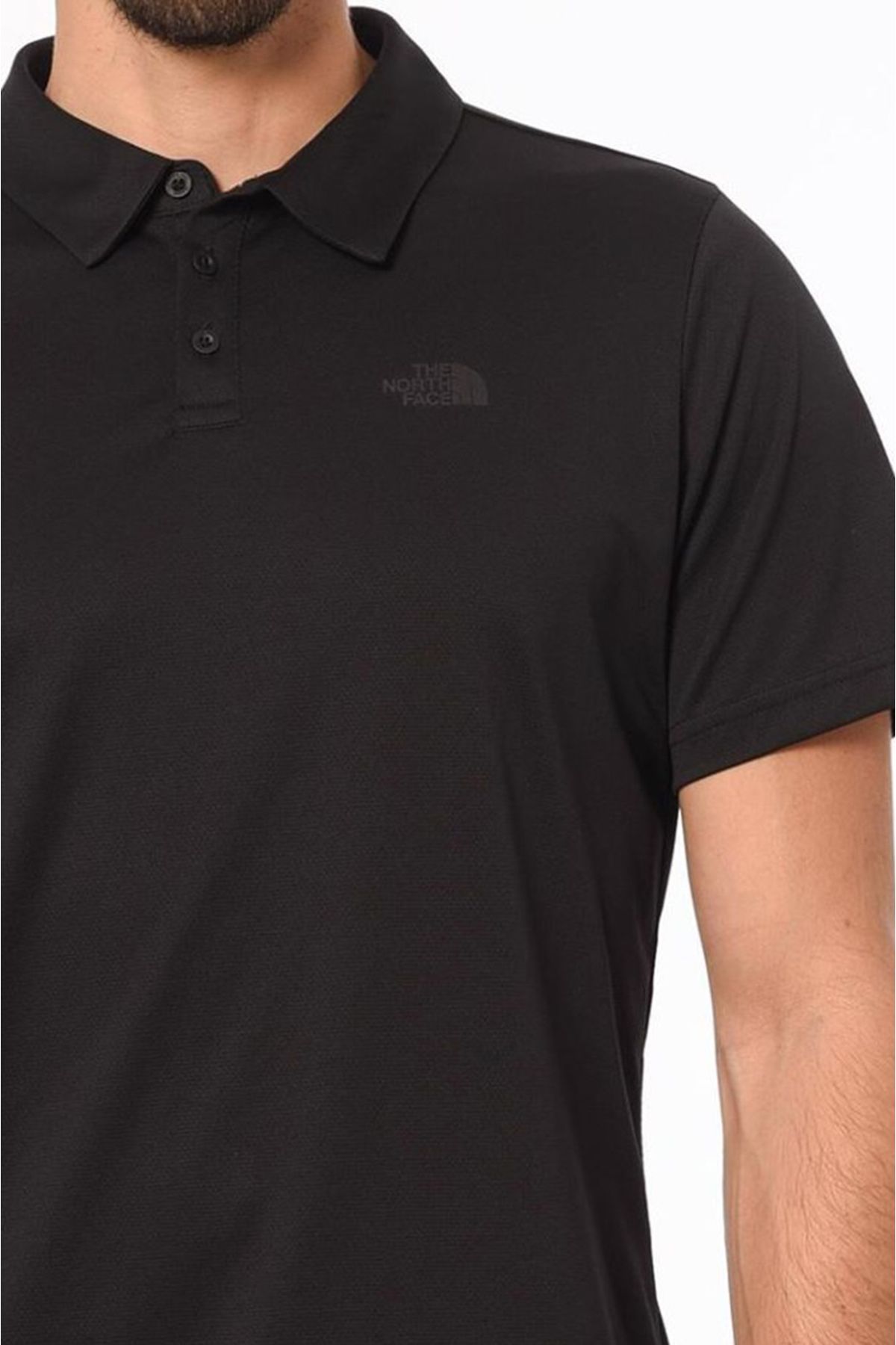 THE NORTH FACE-Мъжка черна поло риза Tanken Polo (NF0A2WAZJK31) 4