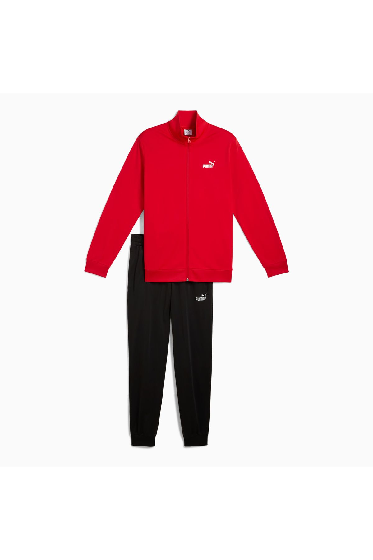 Puma-Medium Knitted Suits - Long Sleeve, Stand Sleeves, Full Zip, Side Pocket Regular Fit 6