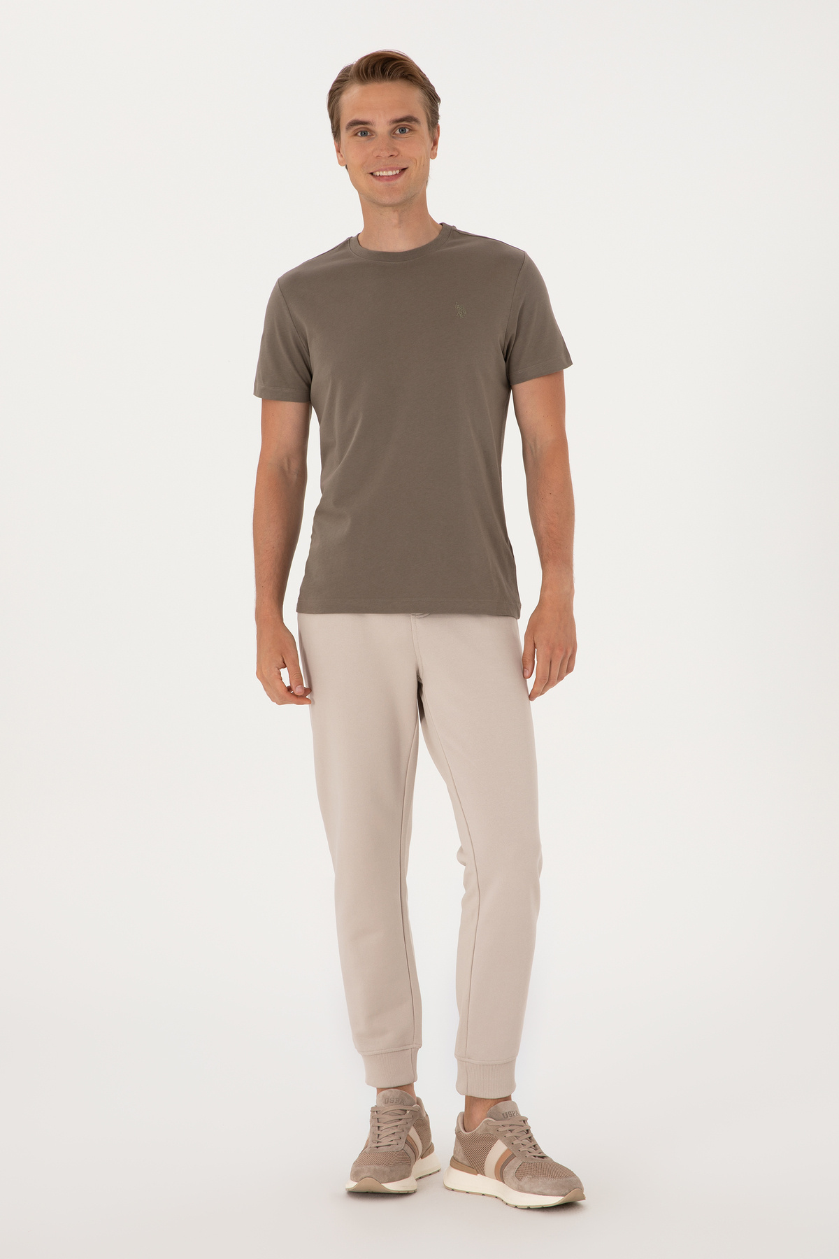 شلوار ورزشی مردانه طرح سنگ یو اس پولو کد :(50293426-VR049) U.S. Polo Assn.