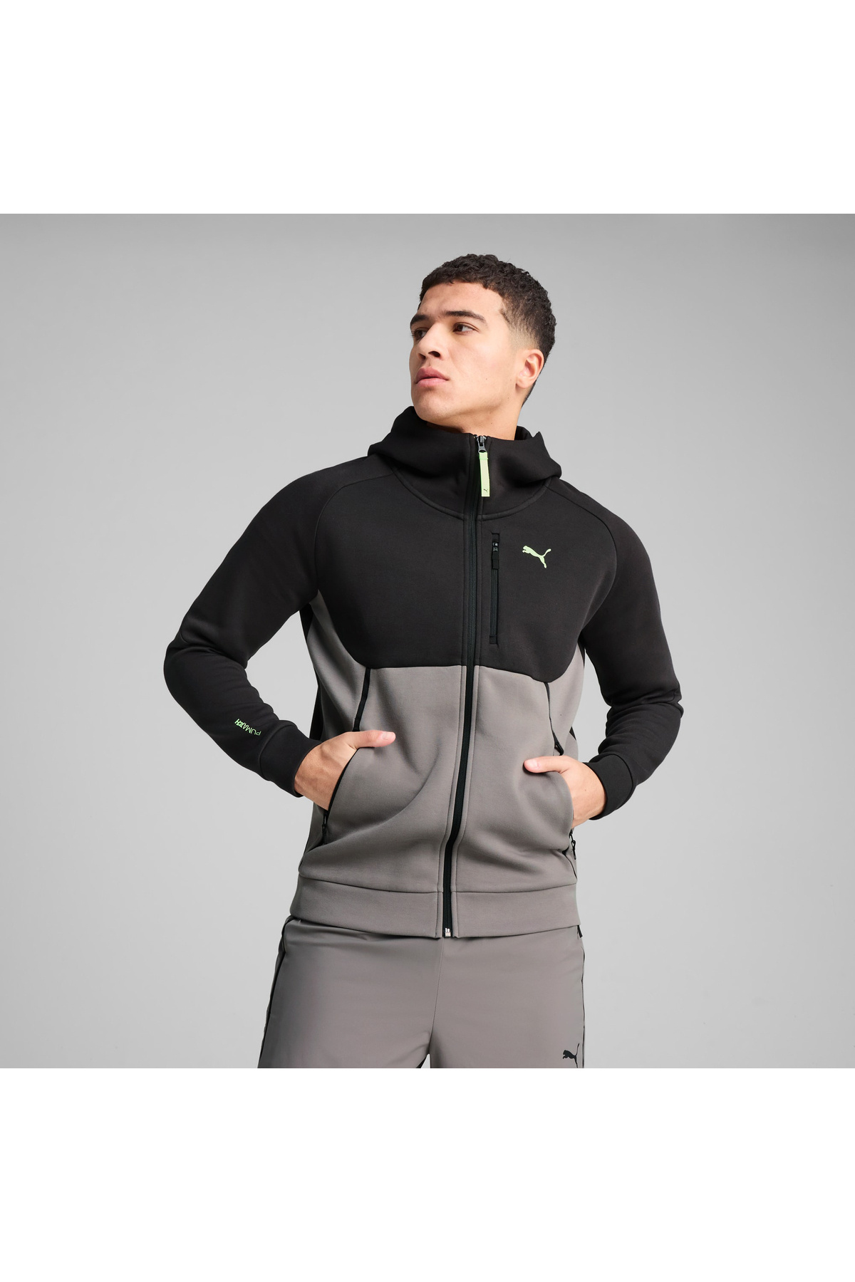 Puma Tech Men's Gray Jacket ( 629674 -79)- Trendyol