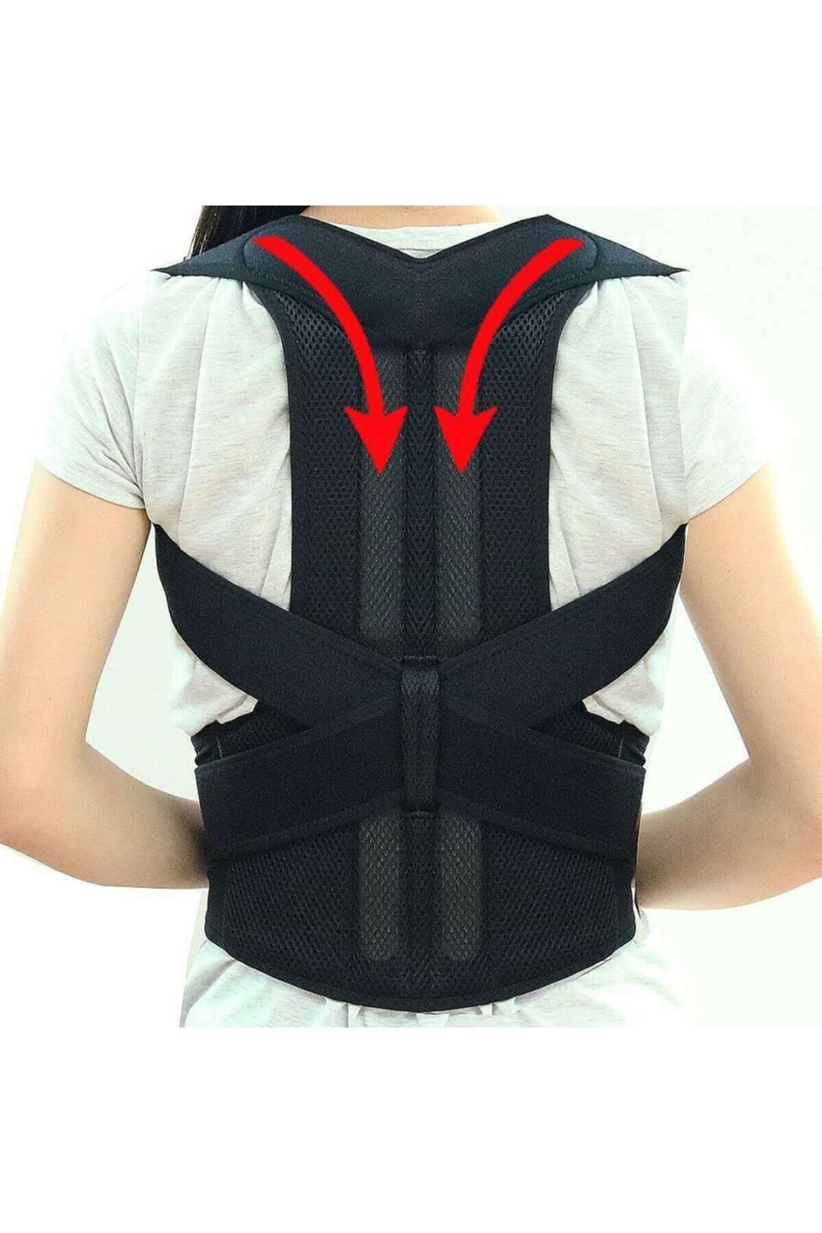 TERMALHANE BALENLİ Medikal Dik Duruş Sırt-bel Korsesi Kadın-erkek Kamburluk Önleyici Dik Duruş Sporcu Korsesi
