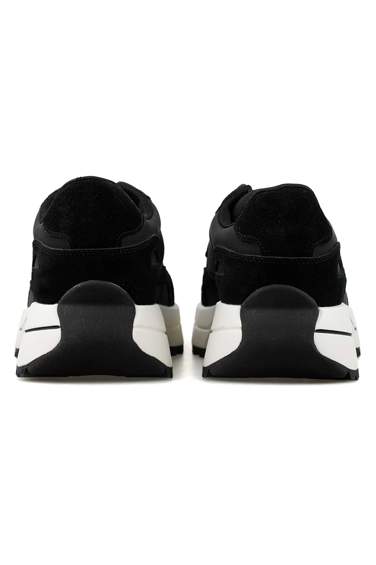 Lufian  111230268 Graham Sneaker Erkek Deri Ayakkabı SİYAH - Görsel 6