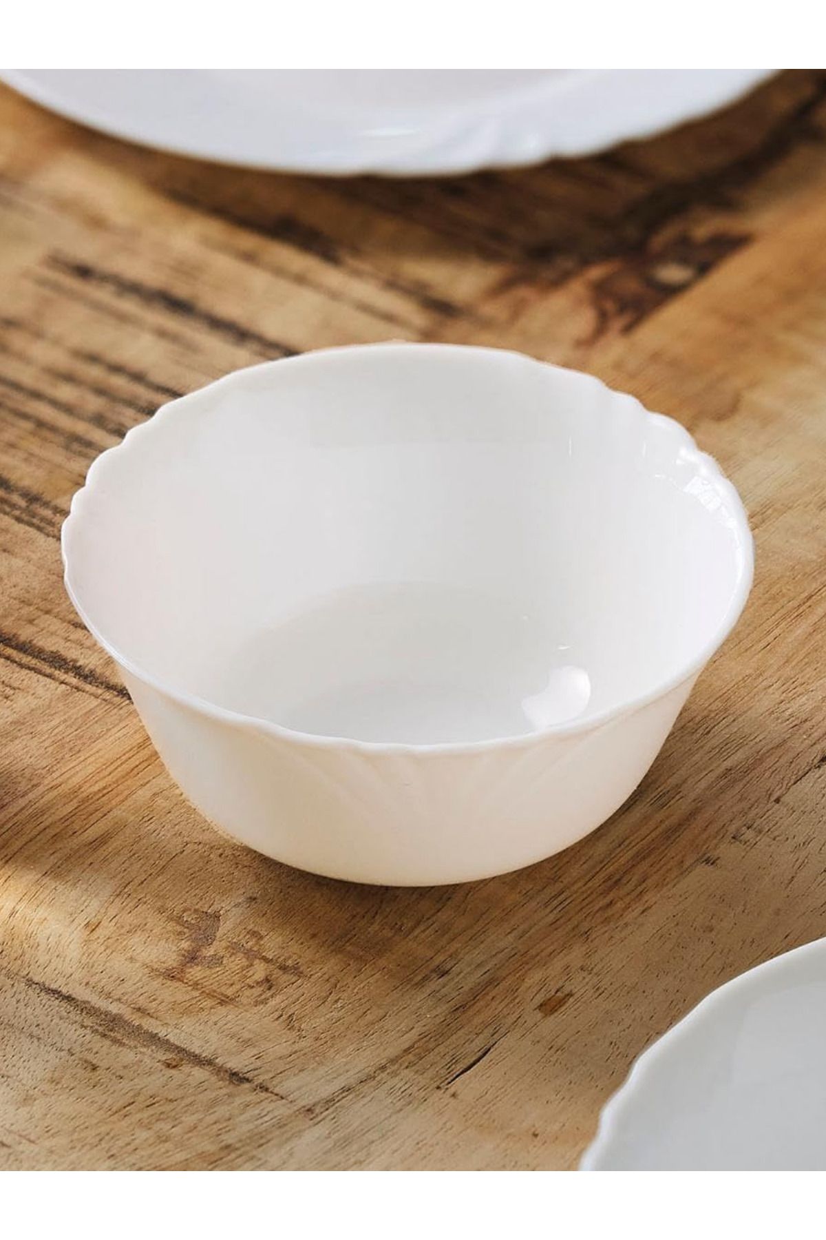 Luminarc-Cadıx Tempered White 12 Cm-6 Pieces-Multi-Purpose Bowl/Set for 6 Persons (Soup-Salad-Milk Dessert). 4