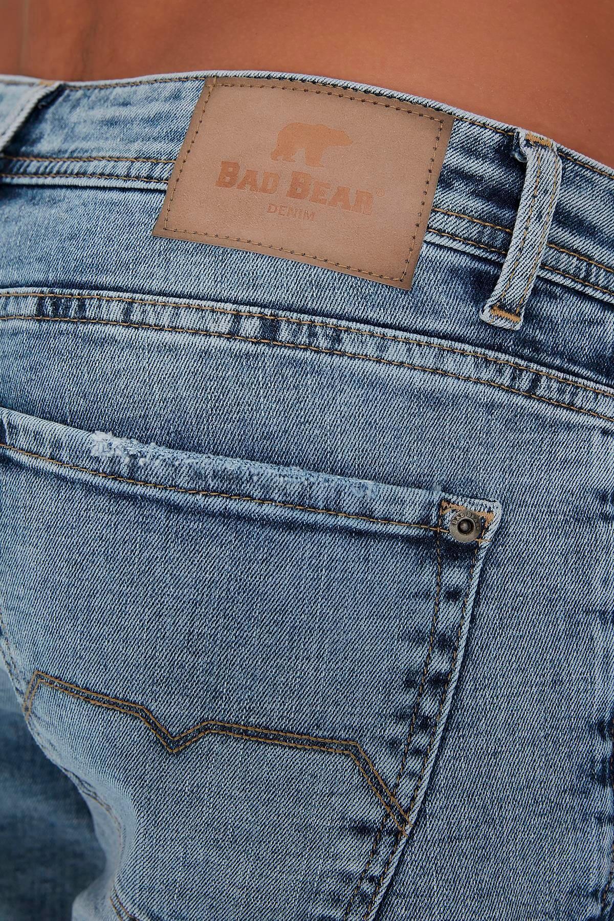 Bad Bear  Xavier Jeans Buz Mavi Erkek Denim Pantolon - Görsel 5
