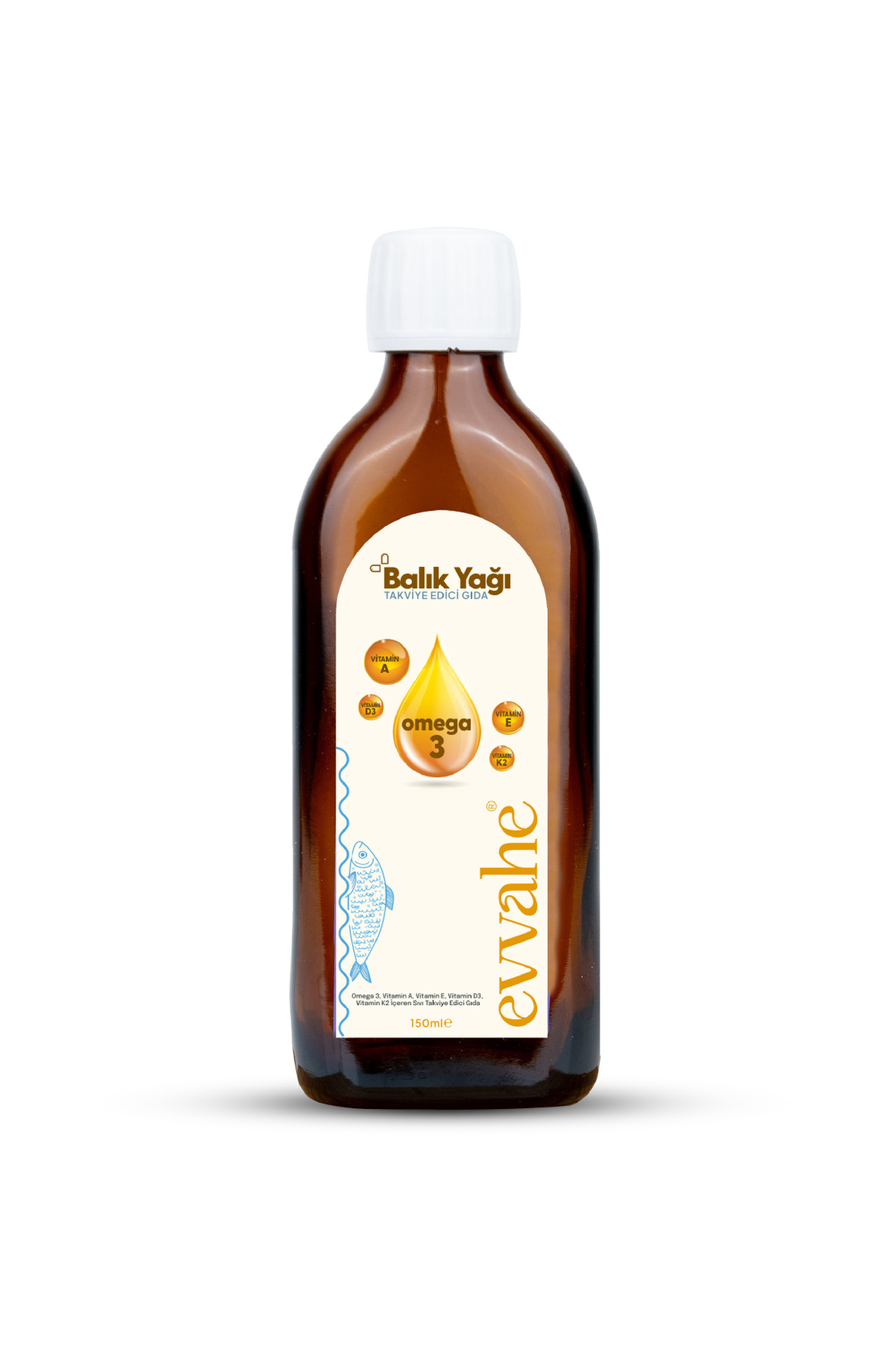 EVVAHE DOĞAL Balık Yağı 150ml