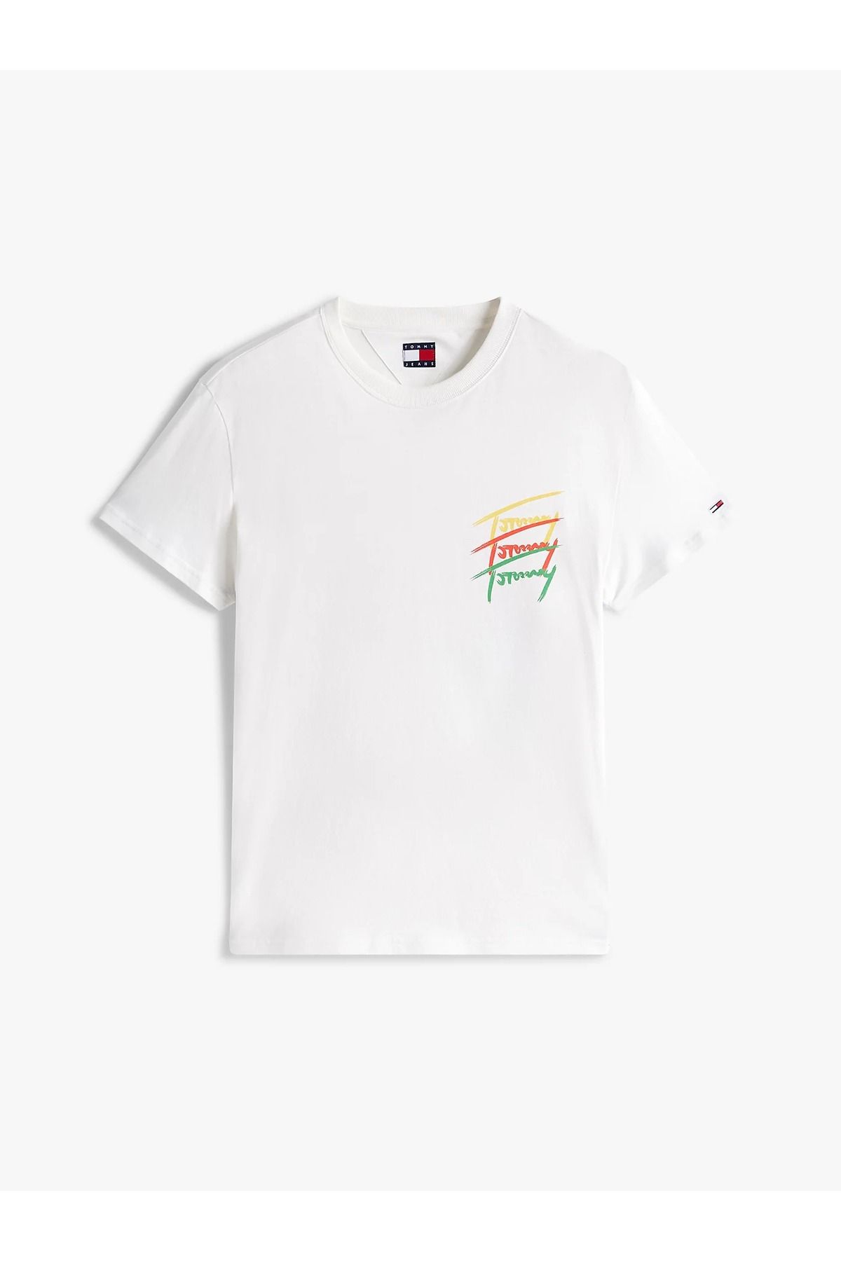 Tommy Hilfiger-Pánské tričko TJM REG TWISTED SIGNTR TEE EXT 4