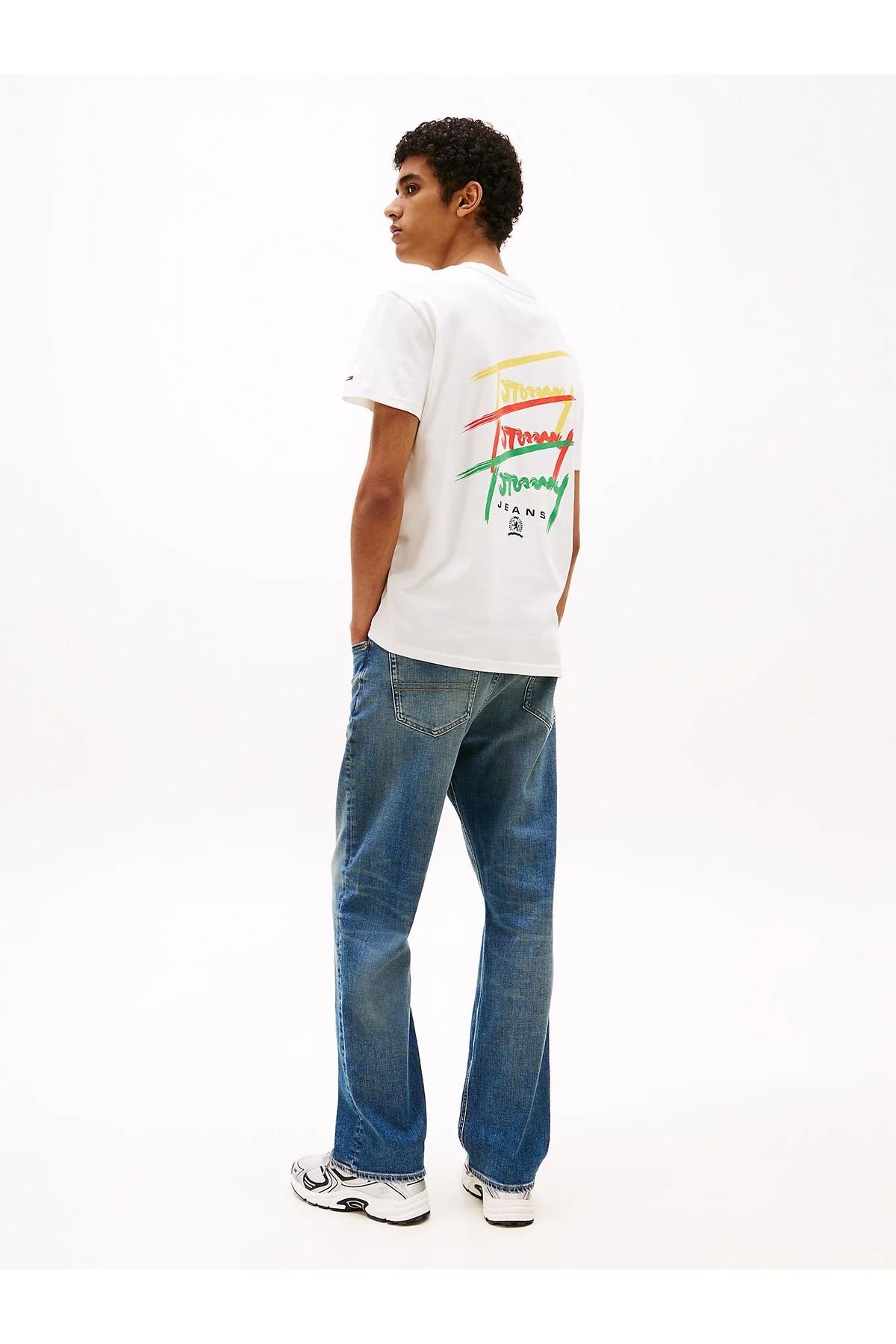 Tommy Hilfiger-Pánské tričko TJM REG TWISTED SIGNTR TEE EXT 2