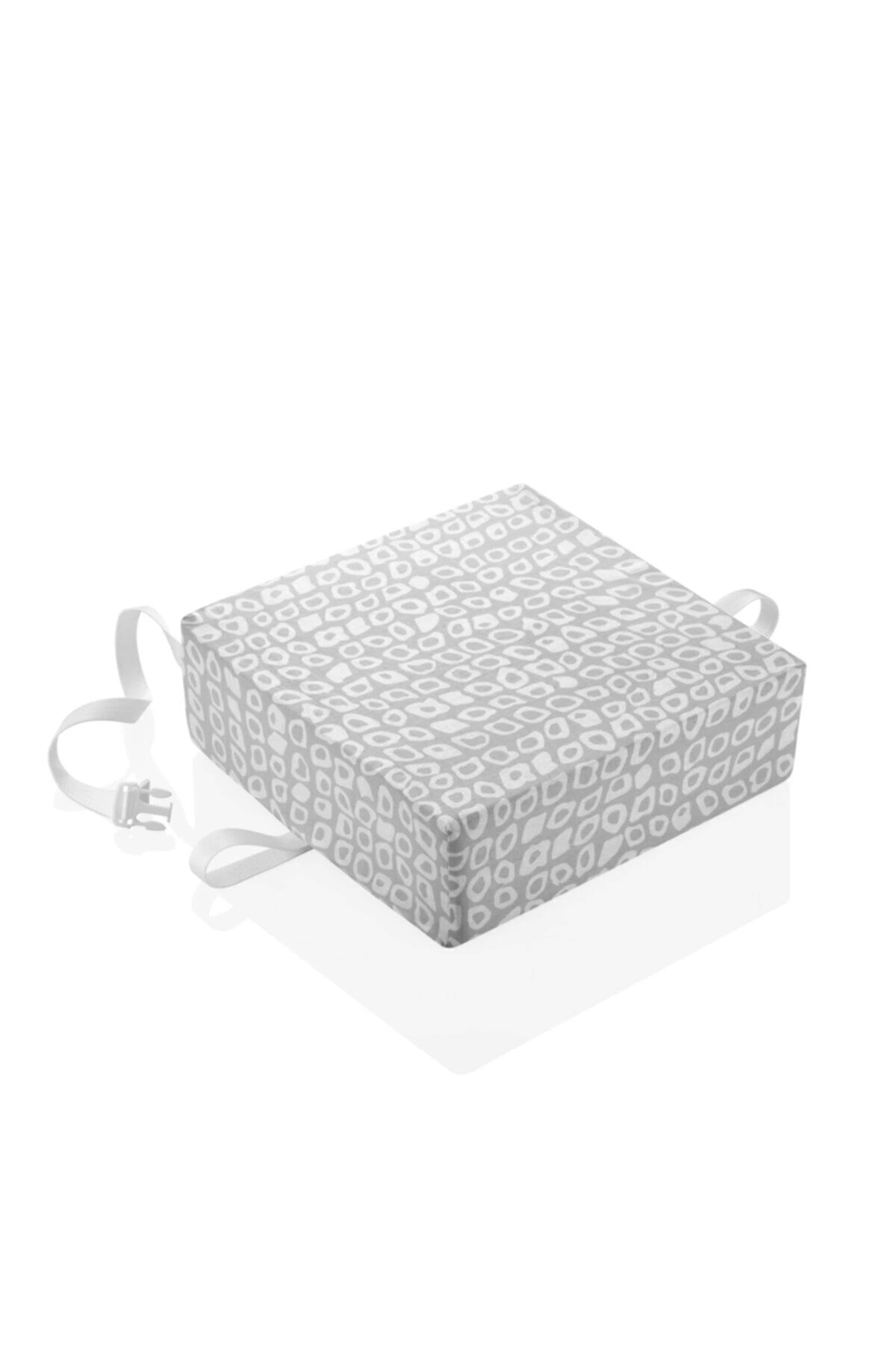 Babyjem Sandalye Yükseltici Minder Gri Kare fotoğrafı 2 (önizleme)