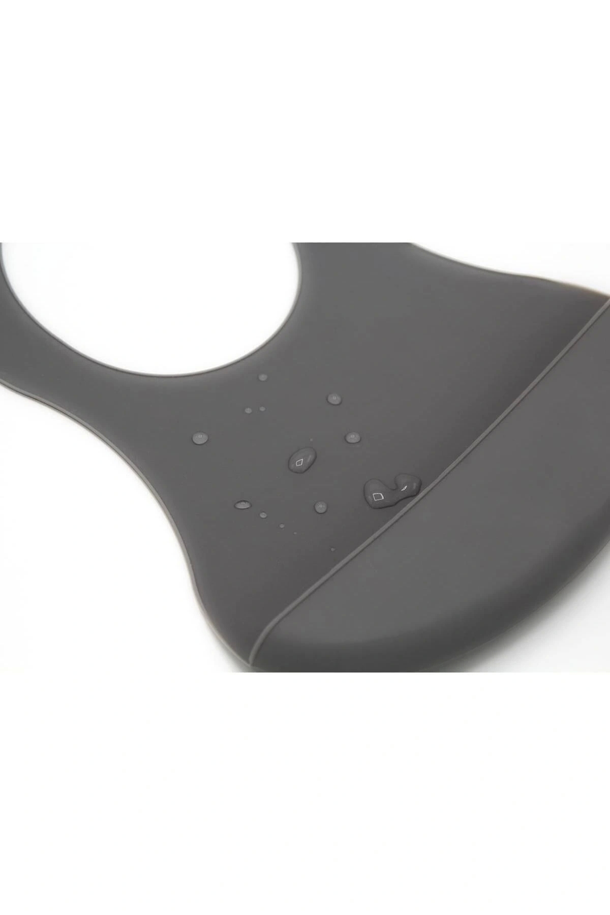 Babyjem 718 Mini Silikon Önlük Gri fotoğrafı 6 (önizleme)