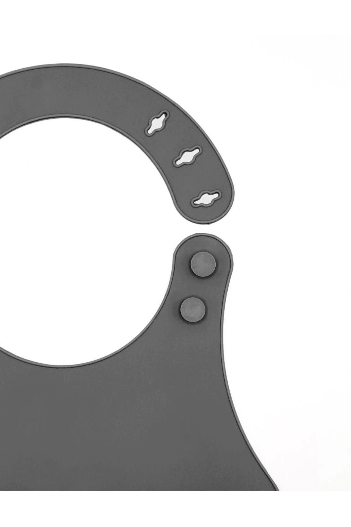 Babyjem 718 Mini Silikon Önlük Gri fotoğrafı 4 (önizleme)