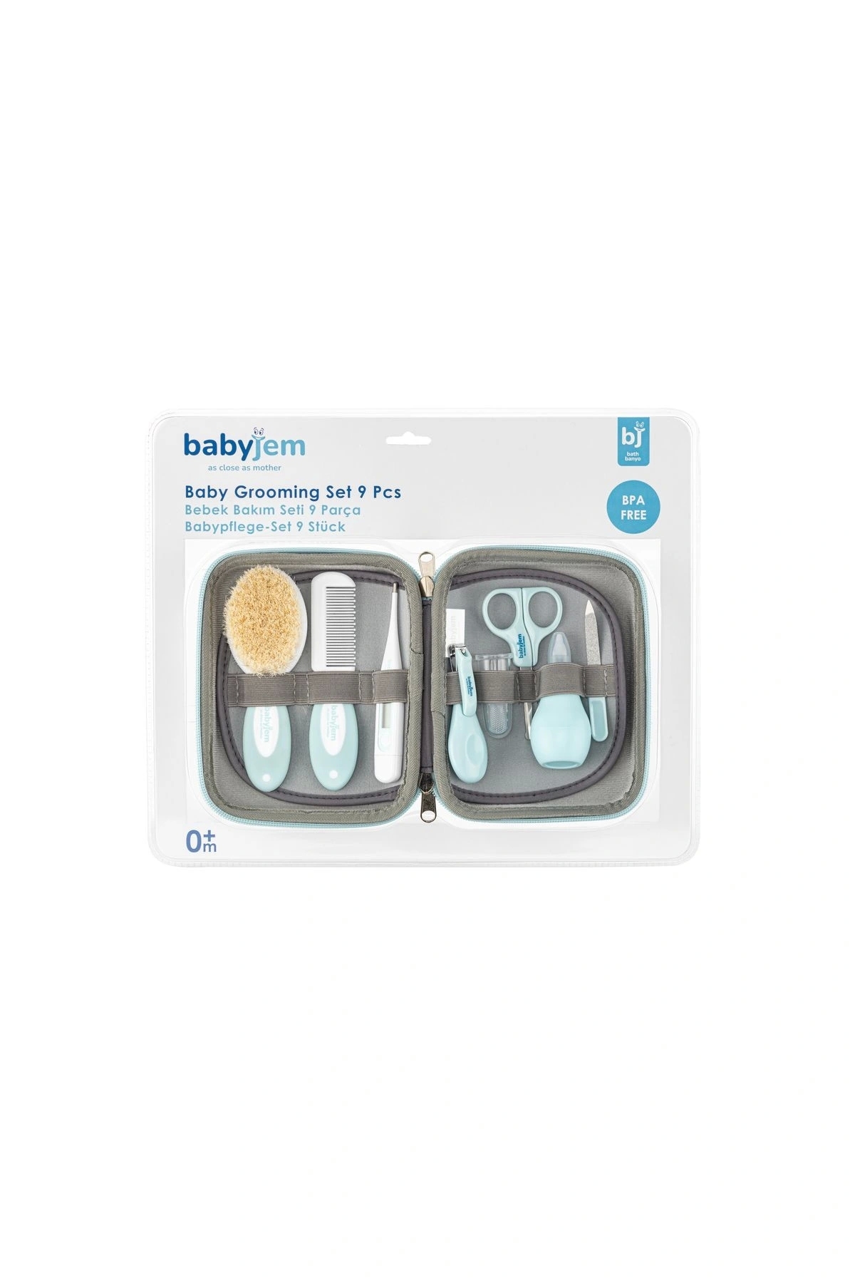 Babyjem 363 Mavi Bebek Bakım Seti 9 Parça fotoğrafı 3 (önizleme)