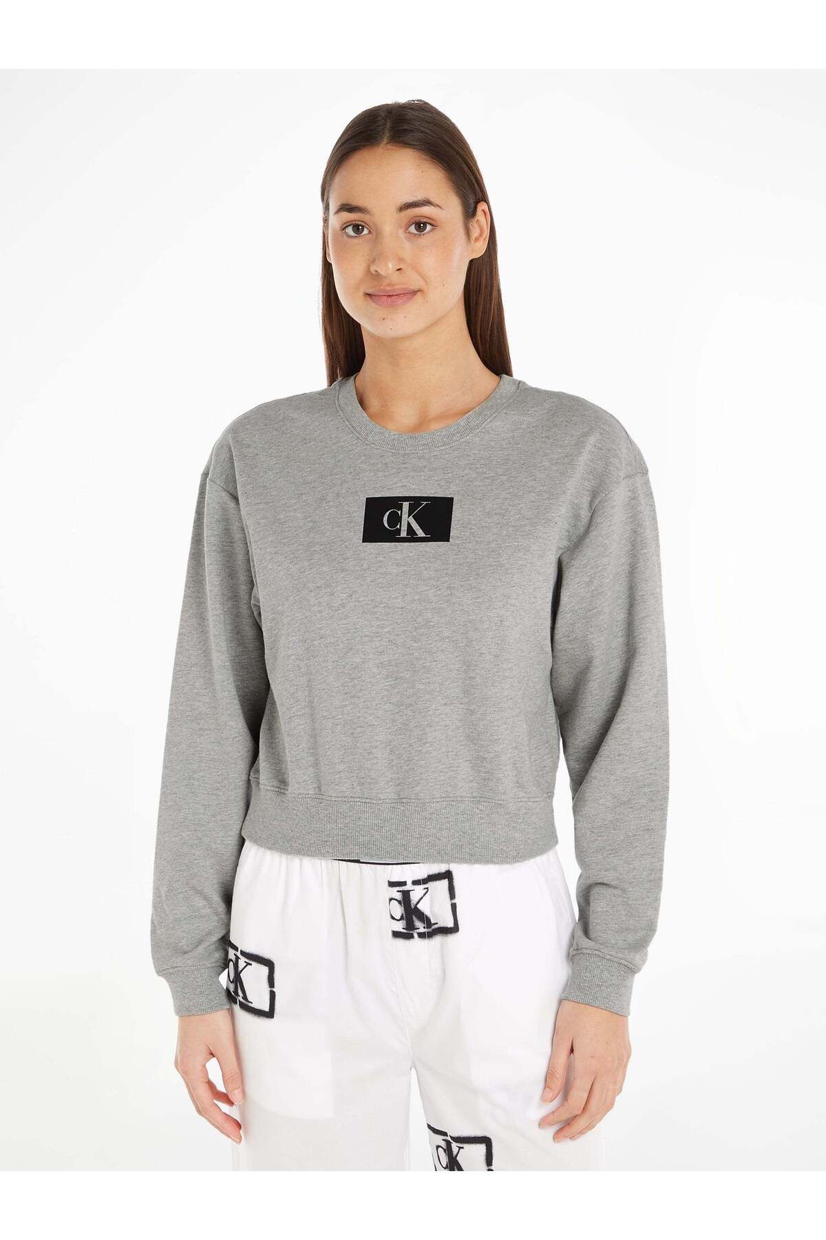 Calvin Klein Női/lányos pulóver SZÜRKE