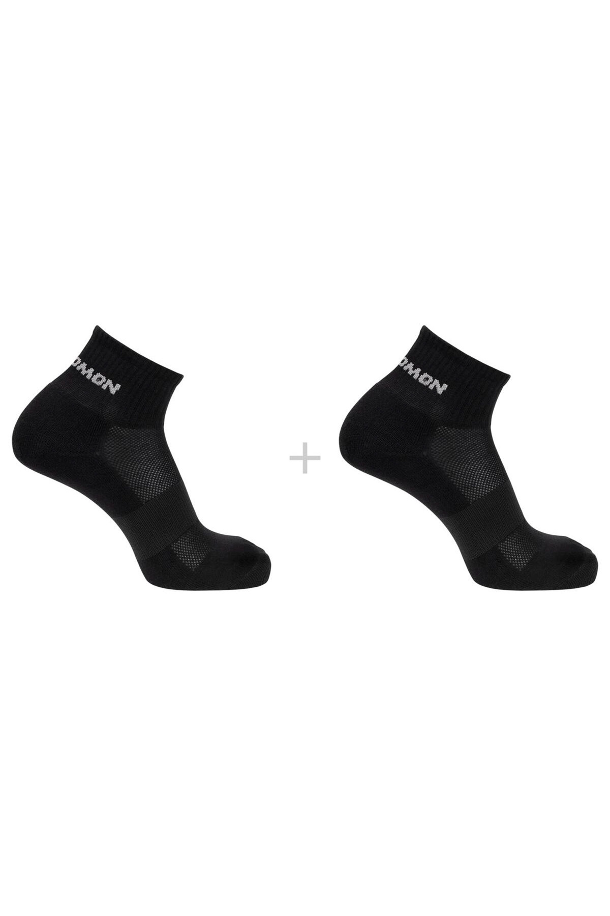 سالومون جوراب مشکی یونیسکس 2 تایی Evasion Ankle جوراب یونیسکس LC2087500