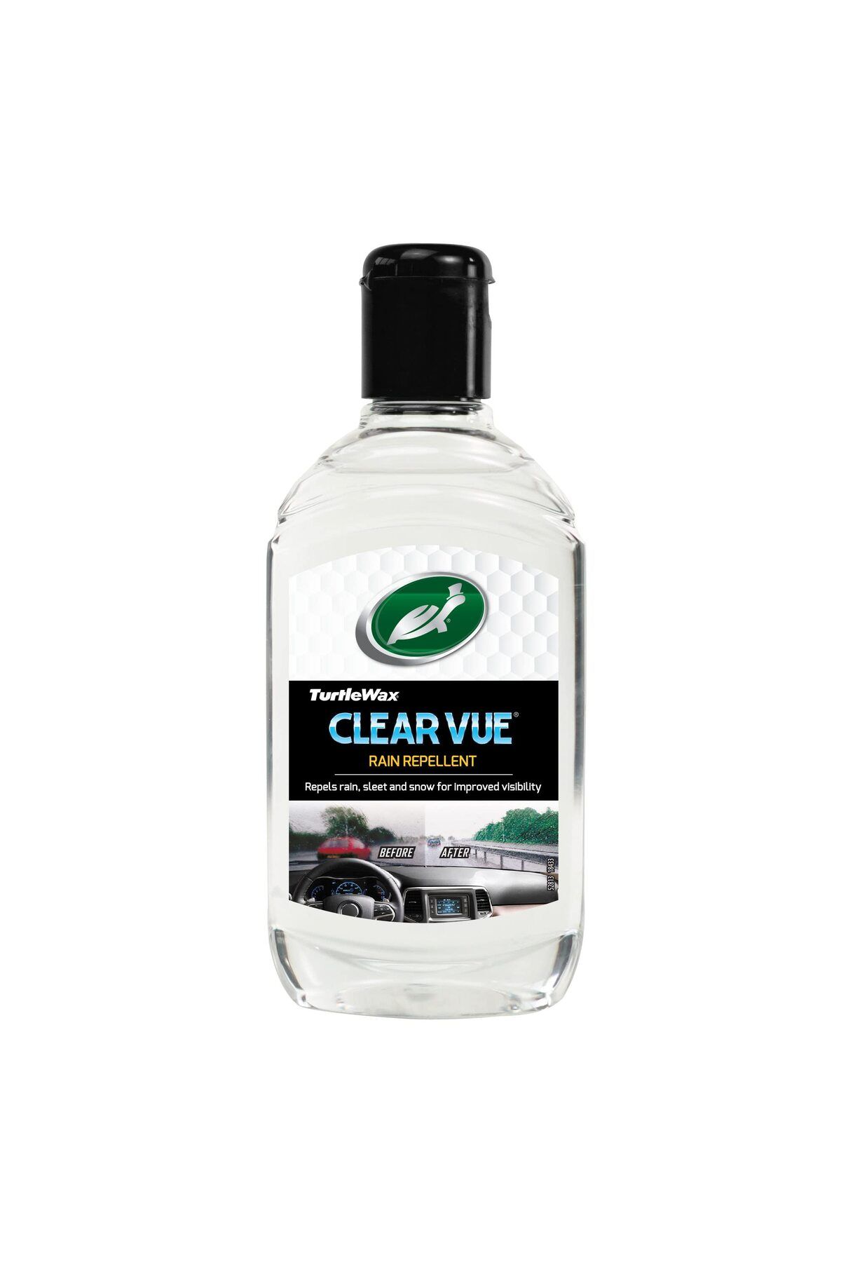Turtle Wax-Clear Vue Rain Repellent 300ml – Improves Visibility By Repelling Rain, Sleet, And Snow 1