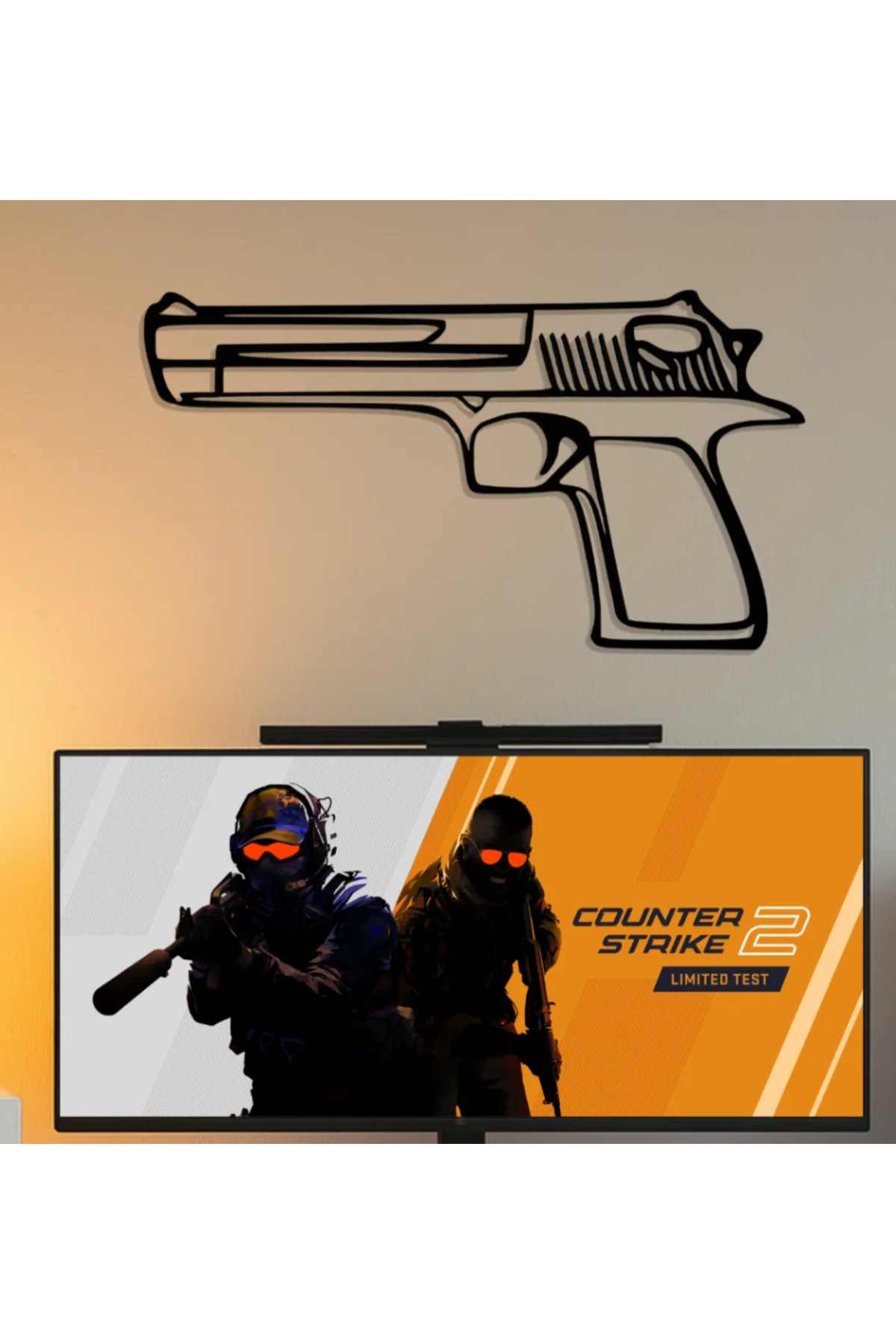 fly3d CSGO/CS2 Deagle Wall Art 46x25cm - Fiyatı, Yorumları