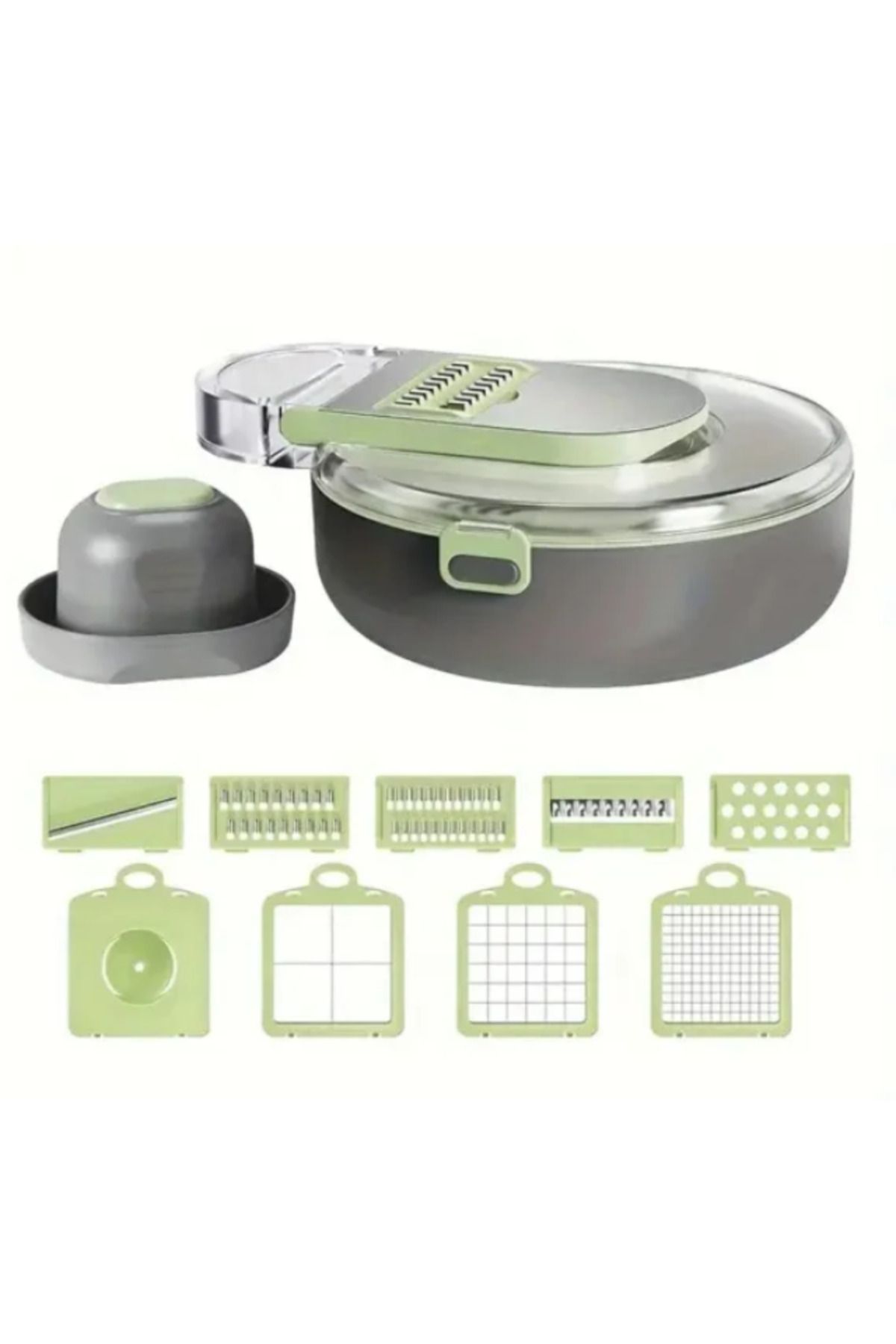 OEM-Tocător de legume multifuncțional, 9 în 1, toacă legume și fructe, model JD-2441 2
