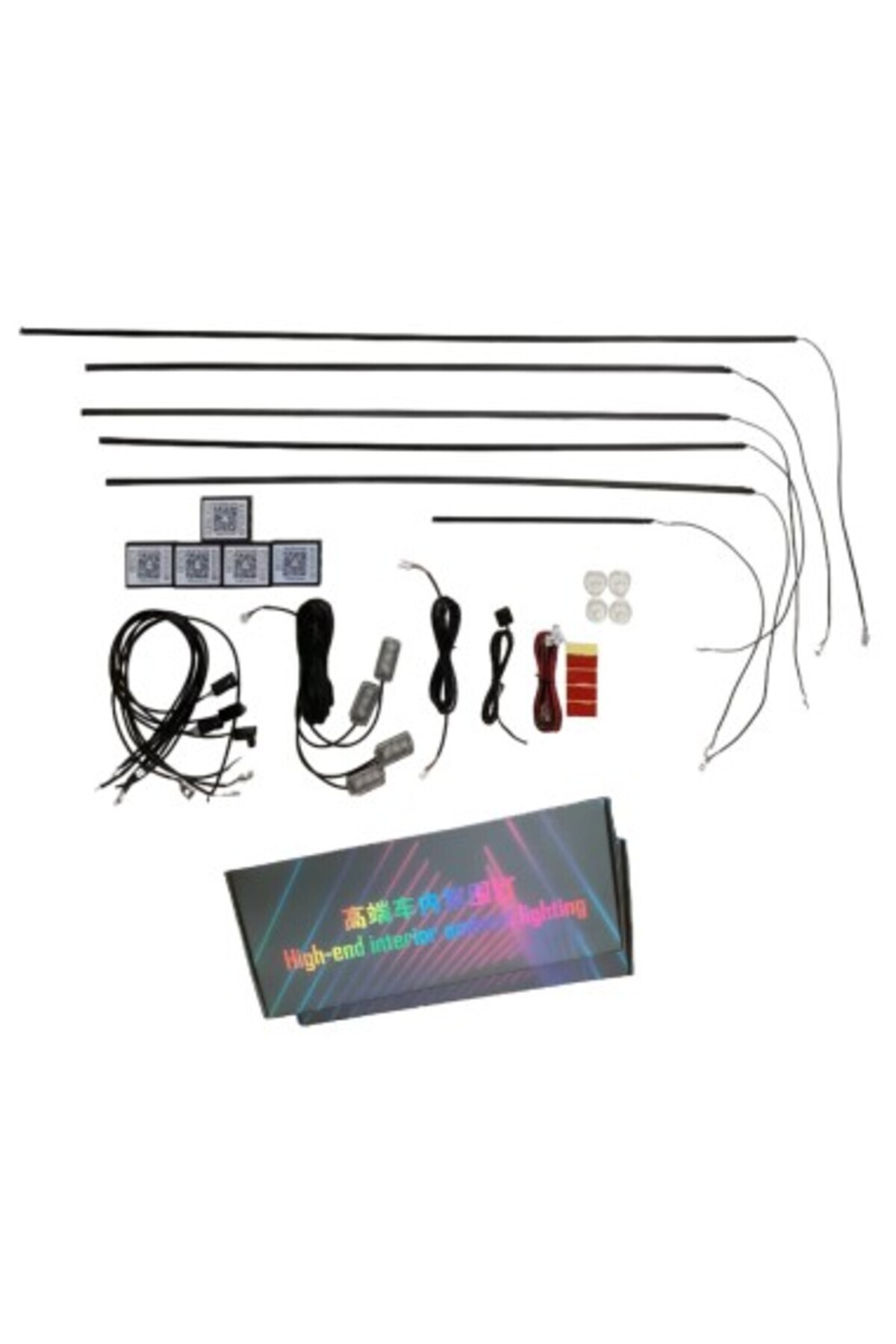 Xenon Bright-Symphony wireless ambient lighting kit with LED, Acrylic 18 in 1 2