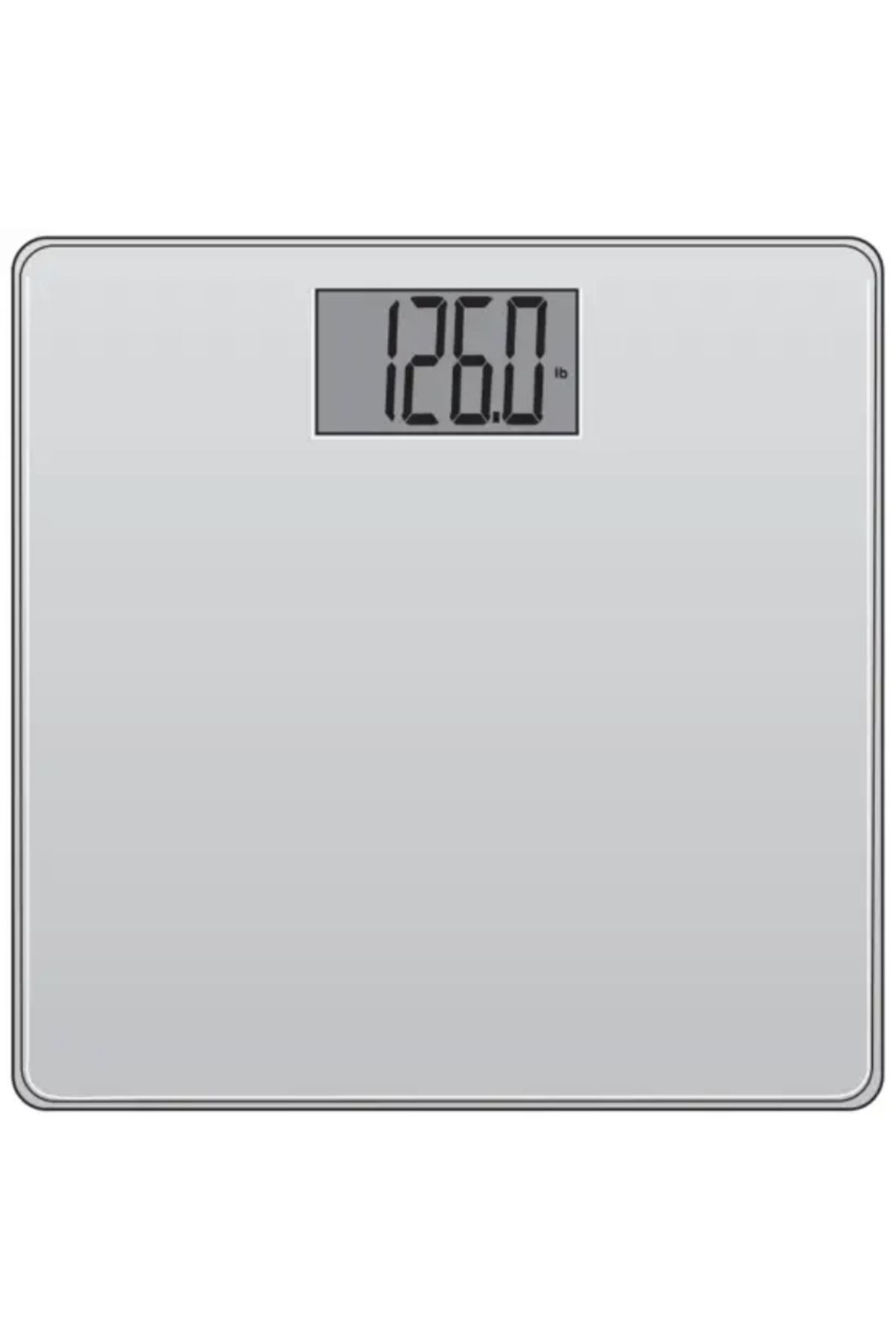 Lumely-Electronic Digital Weighing Scale, with LCD Display,180Kg Capacity, Sturdy, High-Precision, Grey 1