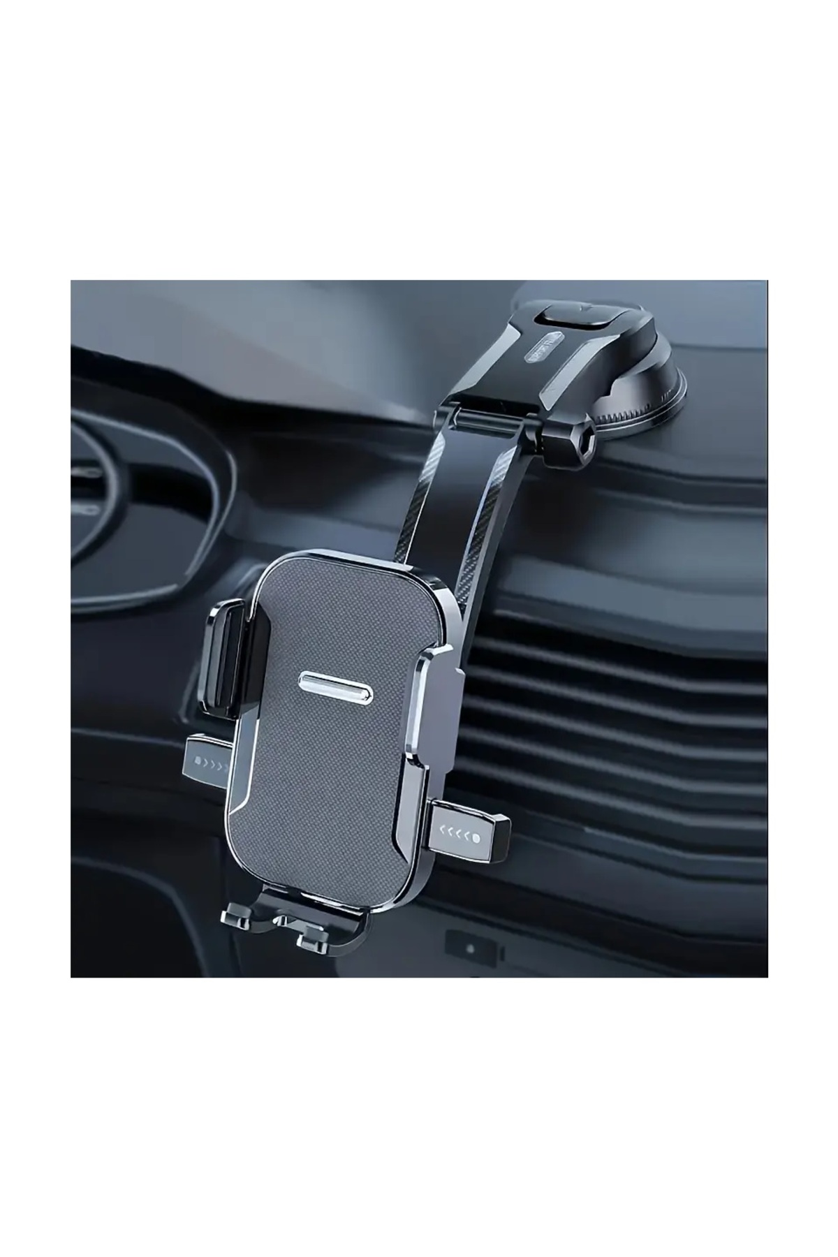 Suction cup car phone holder,attached to any surface, adjustable and 360 degree rotation