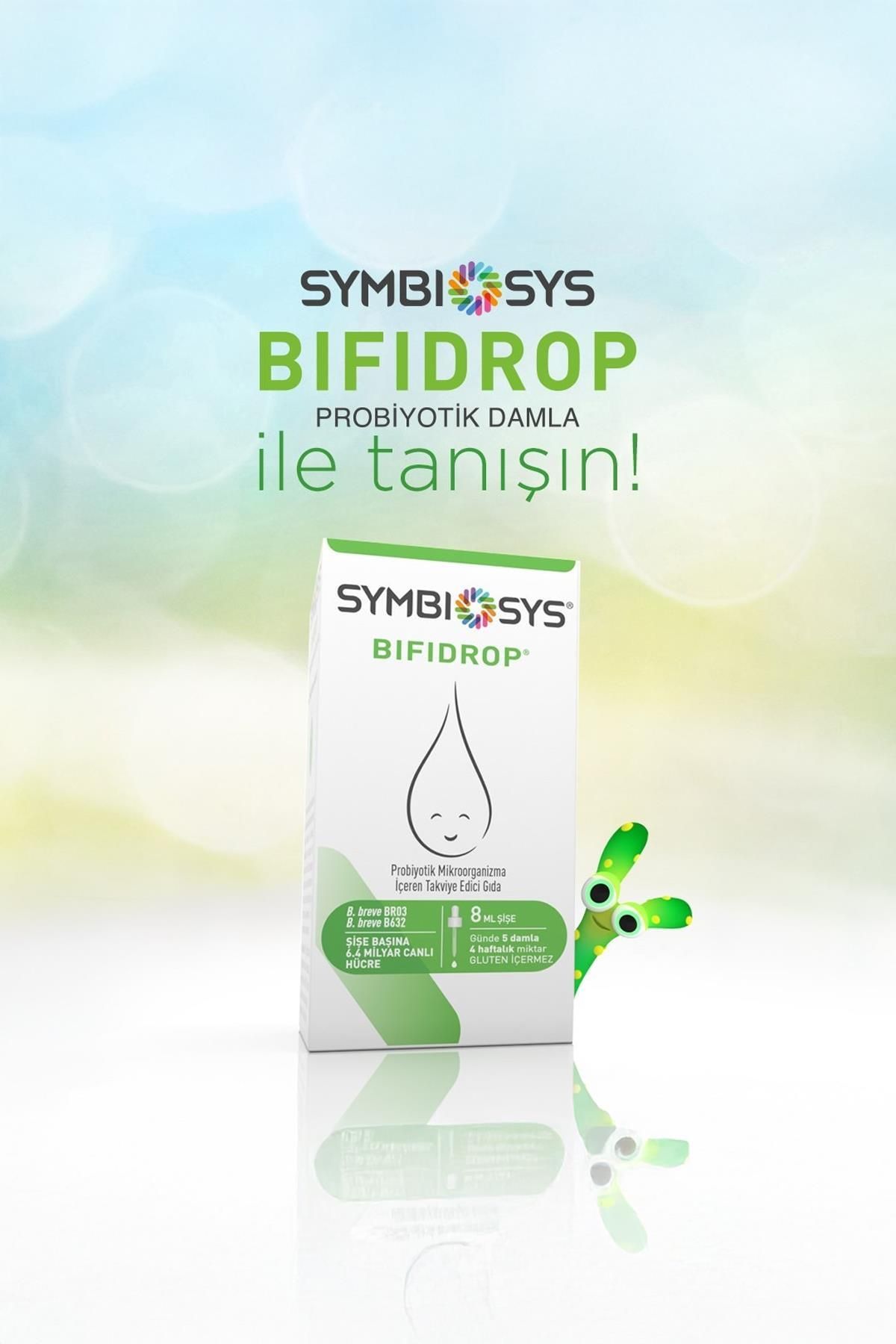 bıocodex-Symbiosys Bifidrop Probiotic Drops 8 ml 3 Pieces 2