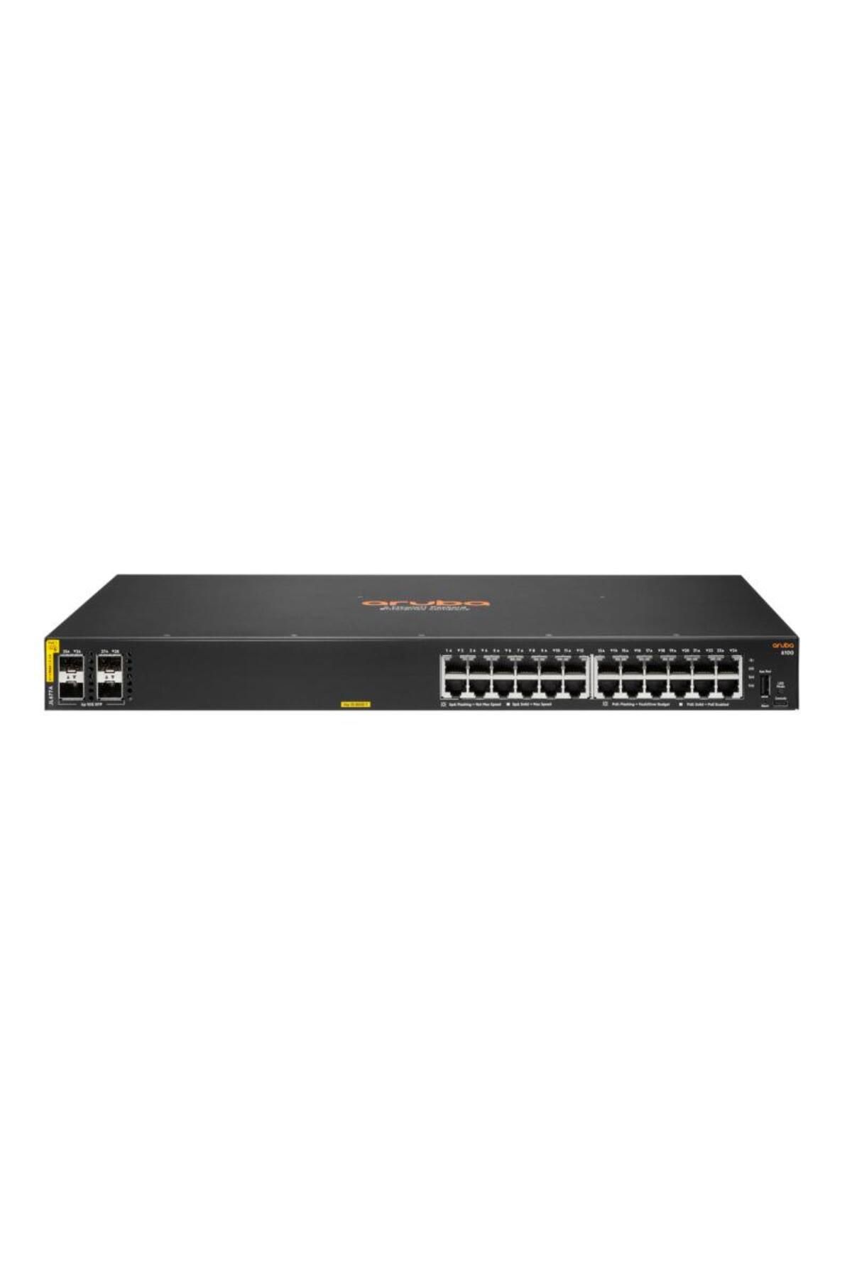 Aruba Networks-HPE Aruba Networking CX 6100 24G Class4 PoE 4SFP+ 370W Switch 3