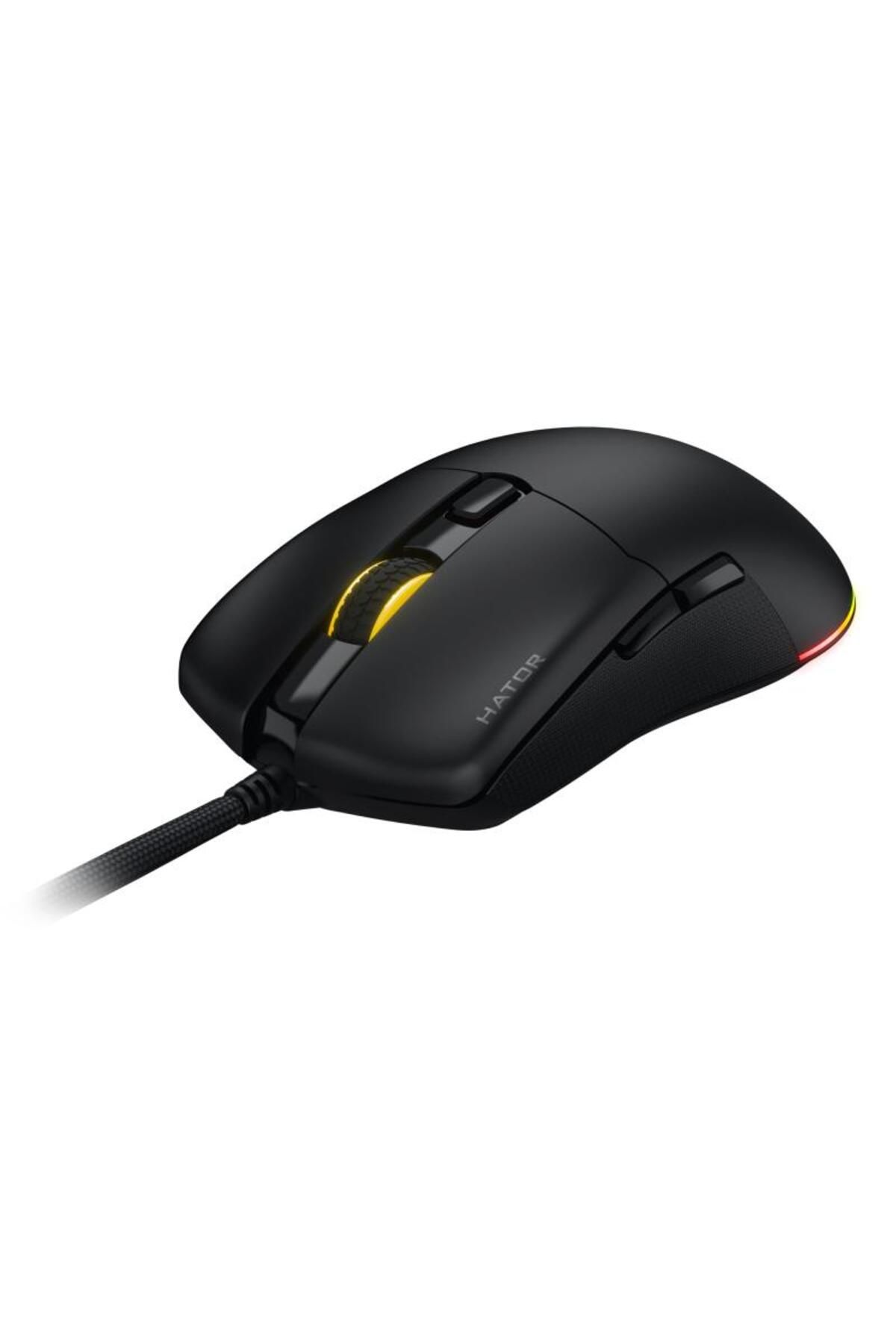 HATOR-Pulsar 3 wired gaming mouse, USB connectivity, polling rate up to 1000Hz, Opti sensor 3