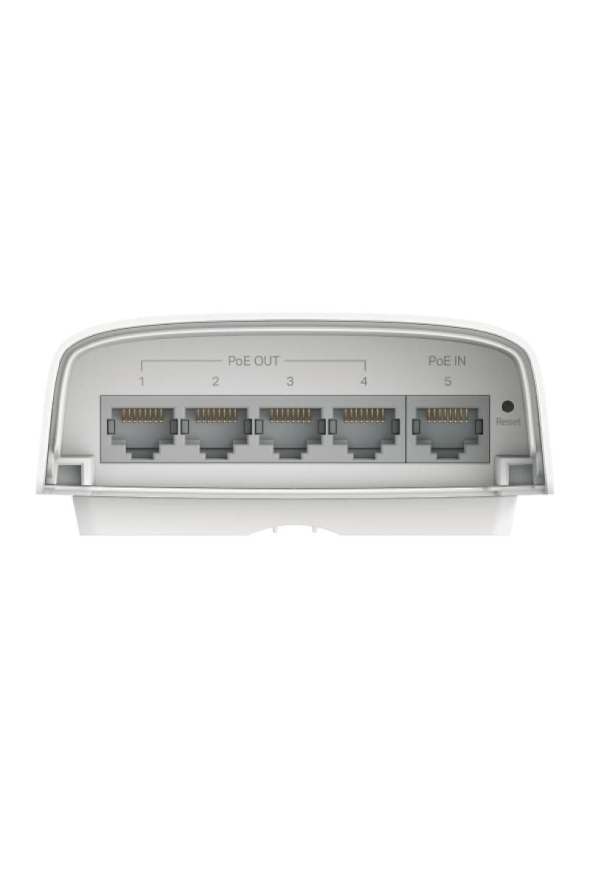 TP-LINK-Omada 5-Port Gigabit Smart Switch with 1-Port PoE++ in and 4-Port PoE+ out PORT: 1× Gigabit PoE 3