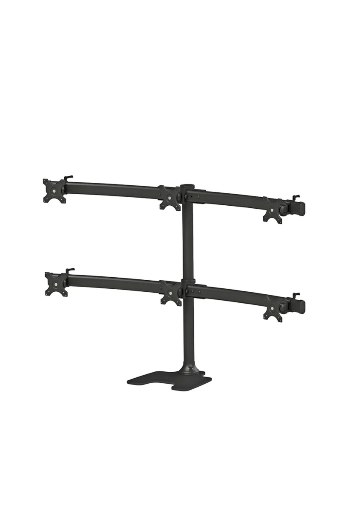 NEOMOUNTS-FPMA-D700DD6 6-monitor desktop stand; for displays with diagonals 10-27, and 2