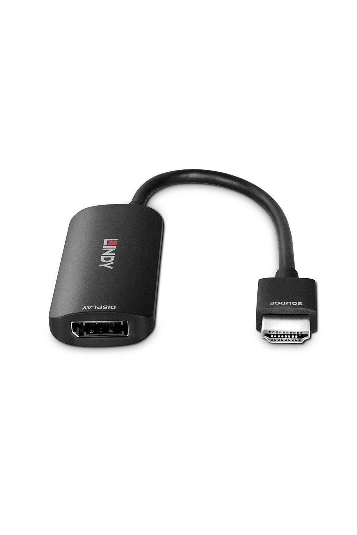 LİNDY-HDMI 8K60 to Display Port 1.4 converter, supported bandwidth 48Gbps, maximum resolution sup 3