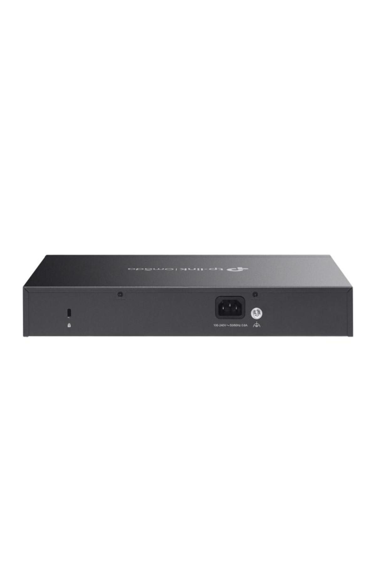 TP-LINK-Switch TP Link Omada 8-Port 10G , standarde IEEE 802.3, 802.3u, 802.3ab, 802.3x, 802.1p, 802.3a 3