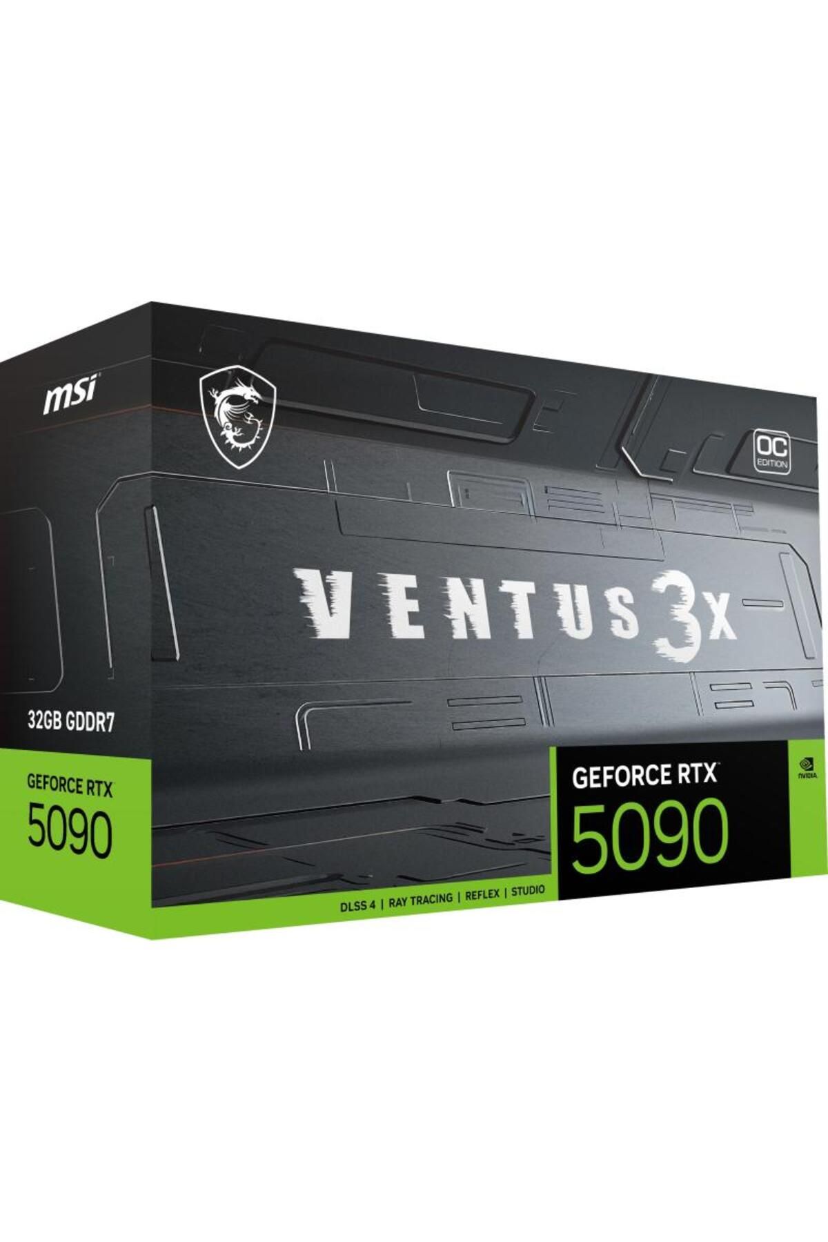 MSI-Placa Video GEFORCE RTX 5090 VANGUARD SOC 32GB GDDR7 512 bit, PCIE 5.0, 3x DP 1x HDMI 3