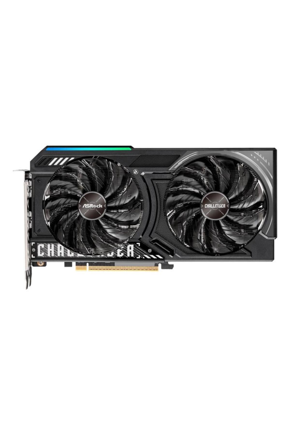 ASROCK-Placa Video AMD RADEON RX9060 XT CHALLENGER OC 16GB GDDR6 128 bit, PCIE5.0, 1x HDMI 2x D 3