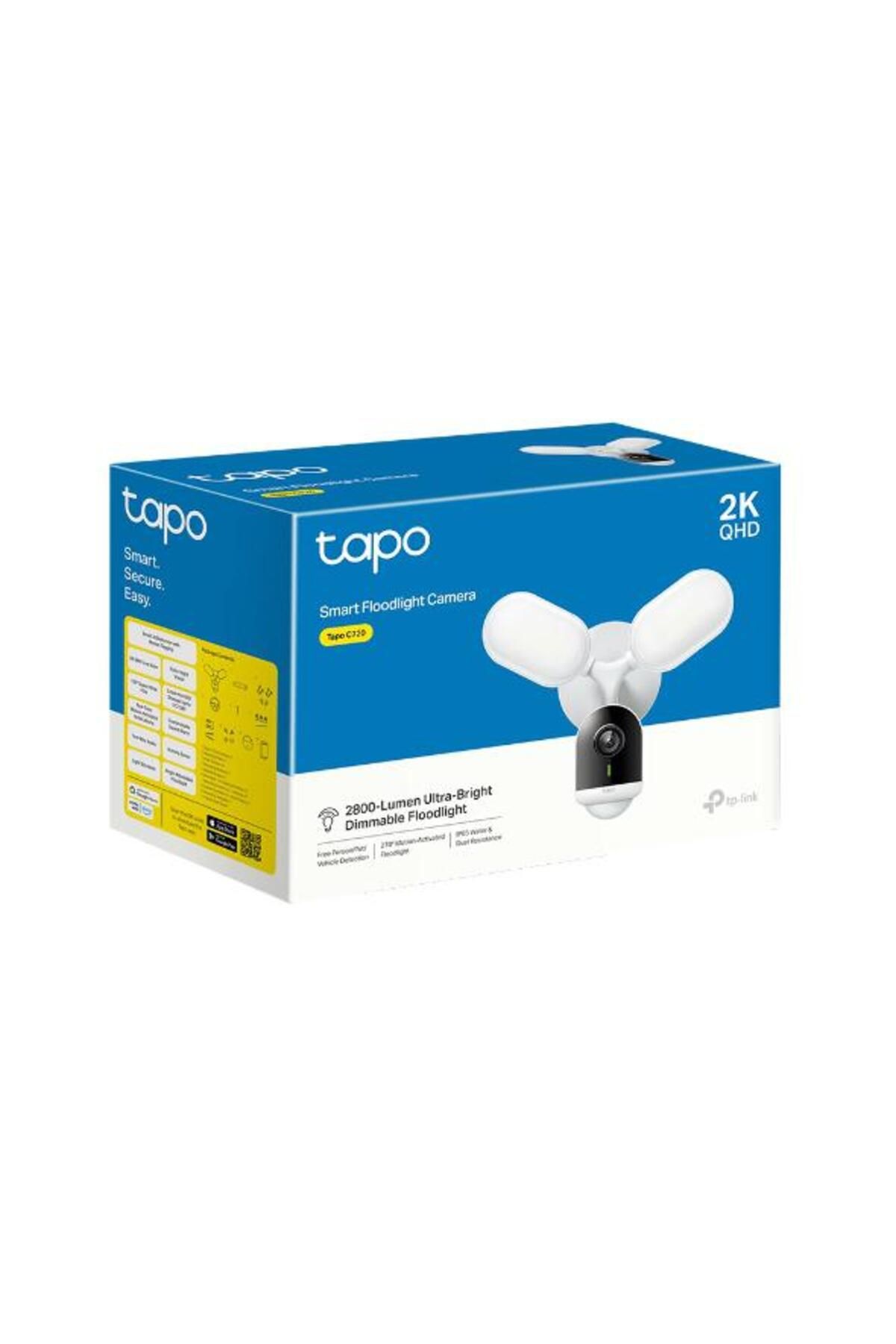 TP-LINK-TAPO C720 projector surveillance camera, Starlight CMOS image sensor with scanning 3