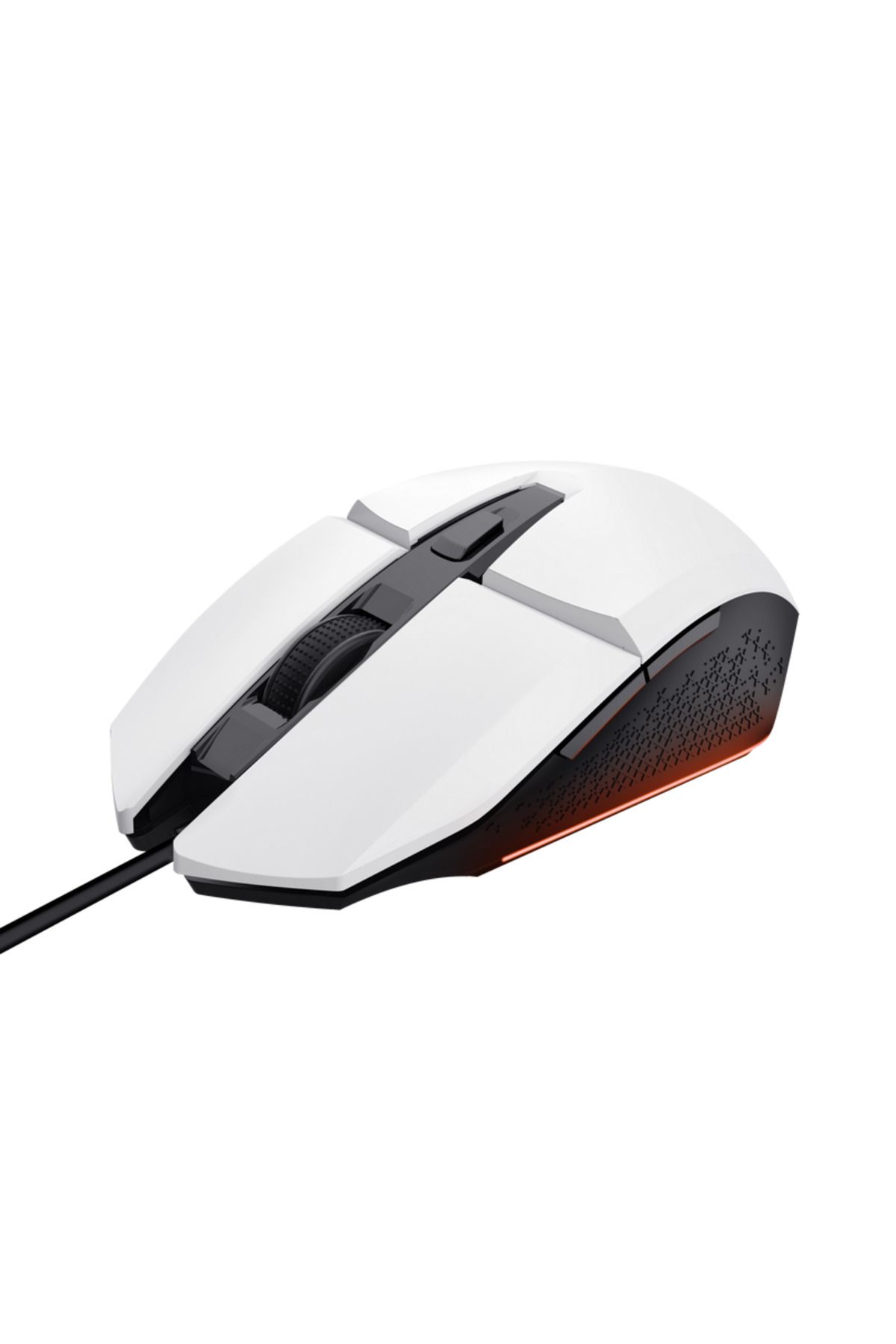 Trust-Felox GXT110W wired mouse, maximum resolution 6400 DPI, white 3