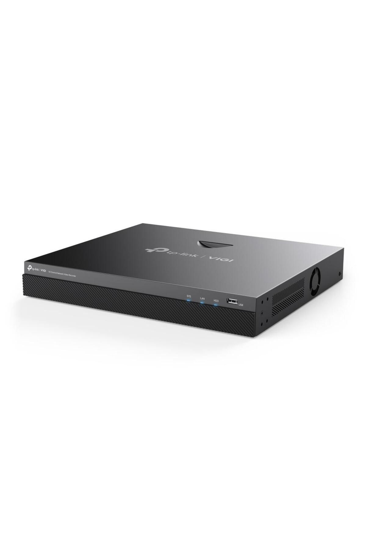 TP-LINK-NVR VIGI 16 channels 2016H; 8 MP, 2 SATA Interface, max 20TB, H.265+; ONVIF, motion detection 3