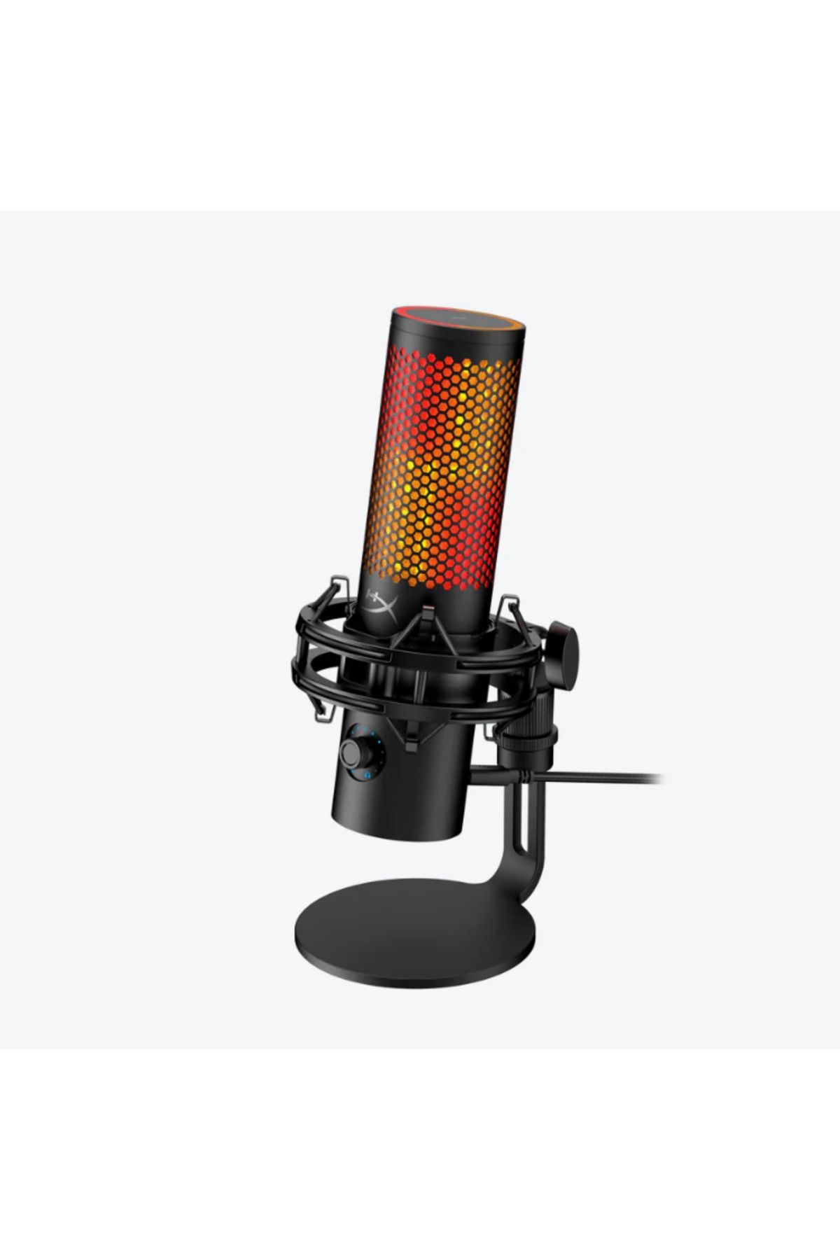 HP-Microfon gaming HyperX QuadCast 2 S pentru Streamers/Content Creators, cardioid, USB-C, 32-bit 2