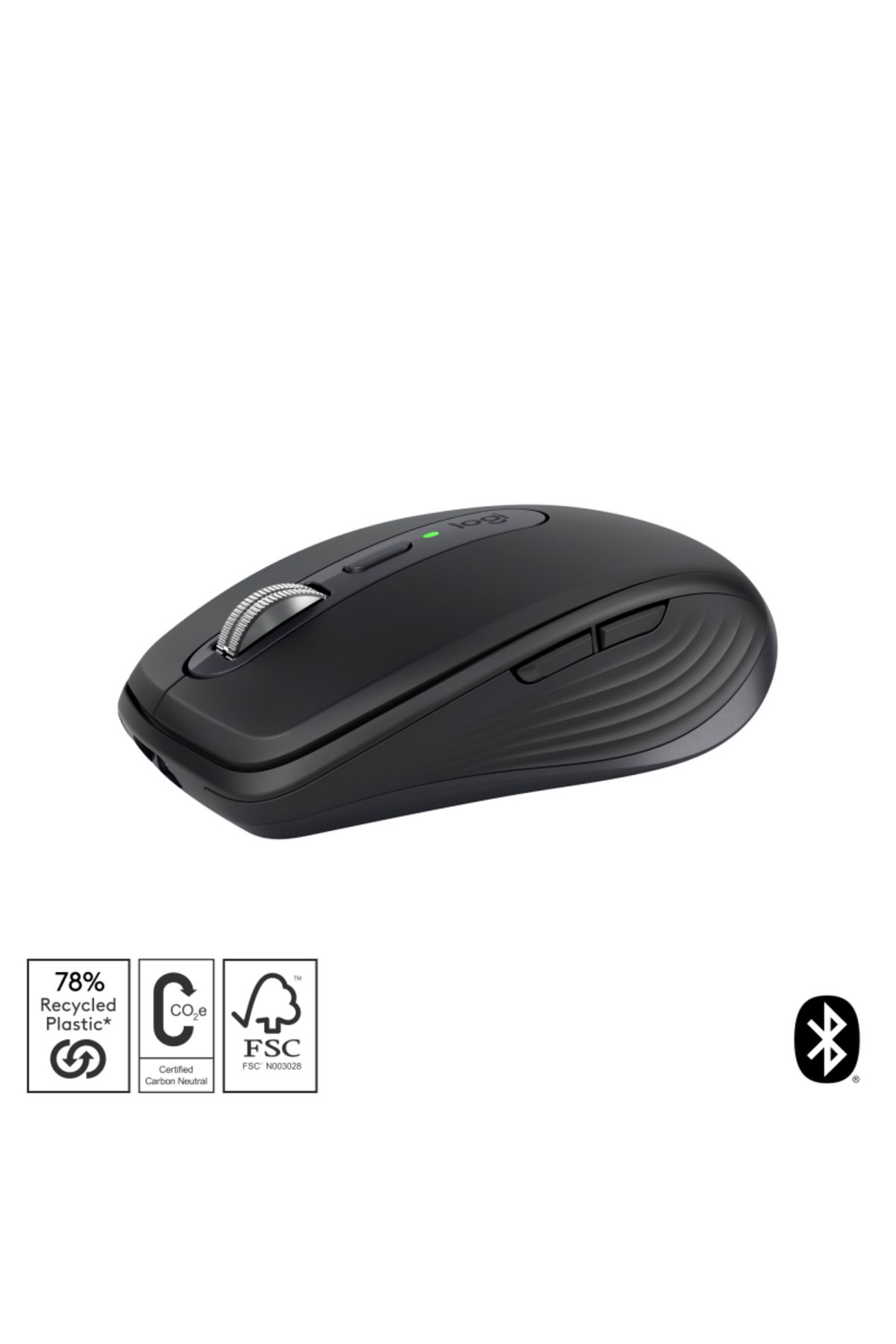 logitech-MX Anywhere 3S wireless mouse, with laser, 6 buttons, maximum resolution 8000 DPI, black 3