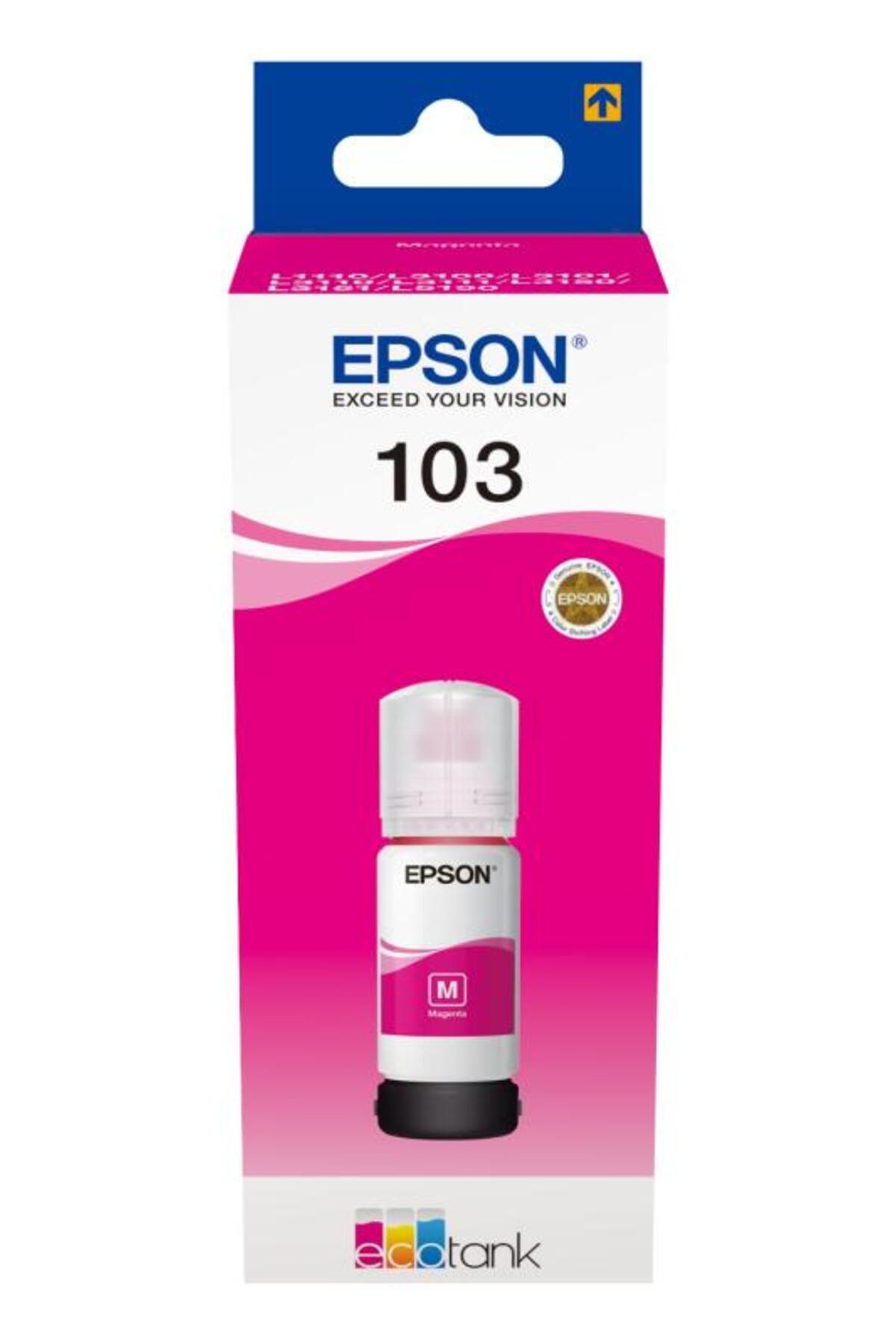 EPSON-Ink cartridge 103 ECOTANK, magenta, capacity 70ml, for L1110, L1110 CIS, L1110 ME 3