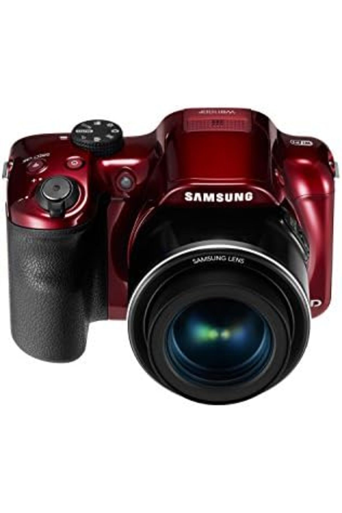 Samsung-WB1100F Smart Digital Camera 16.2MP CCD with WiFi and NFC Technology, 35x Optical Zoom (Red) 7